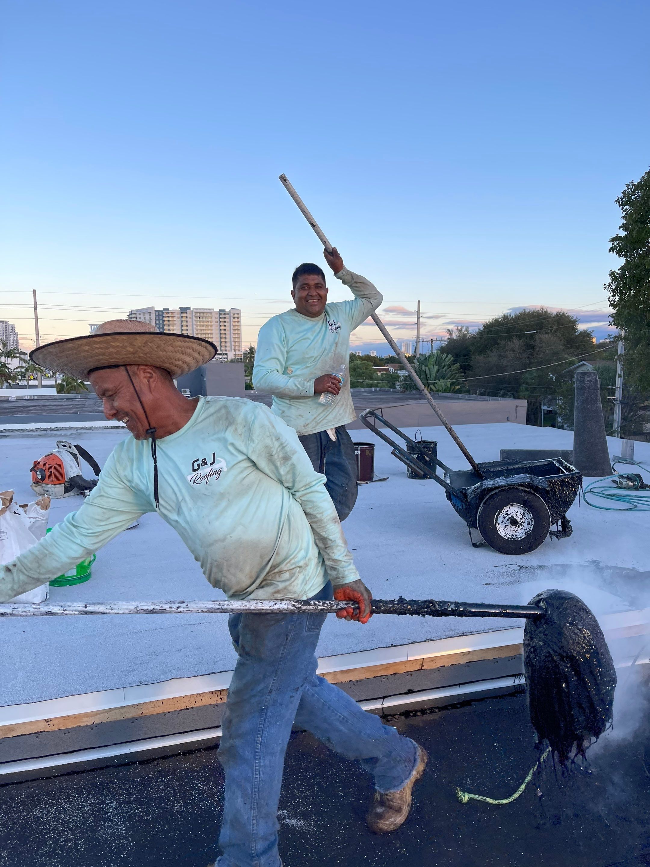 Hollywood Blvd., Hollywood, FL by G&J Roofing 