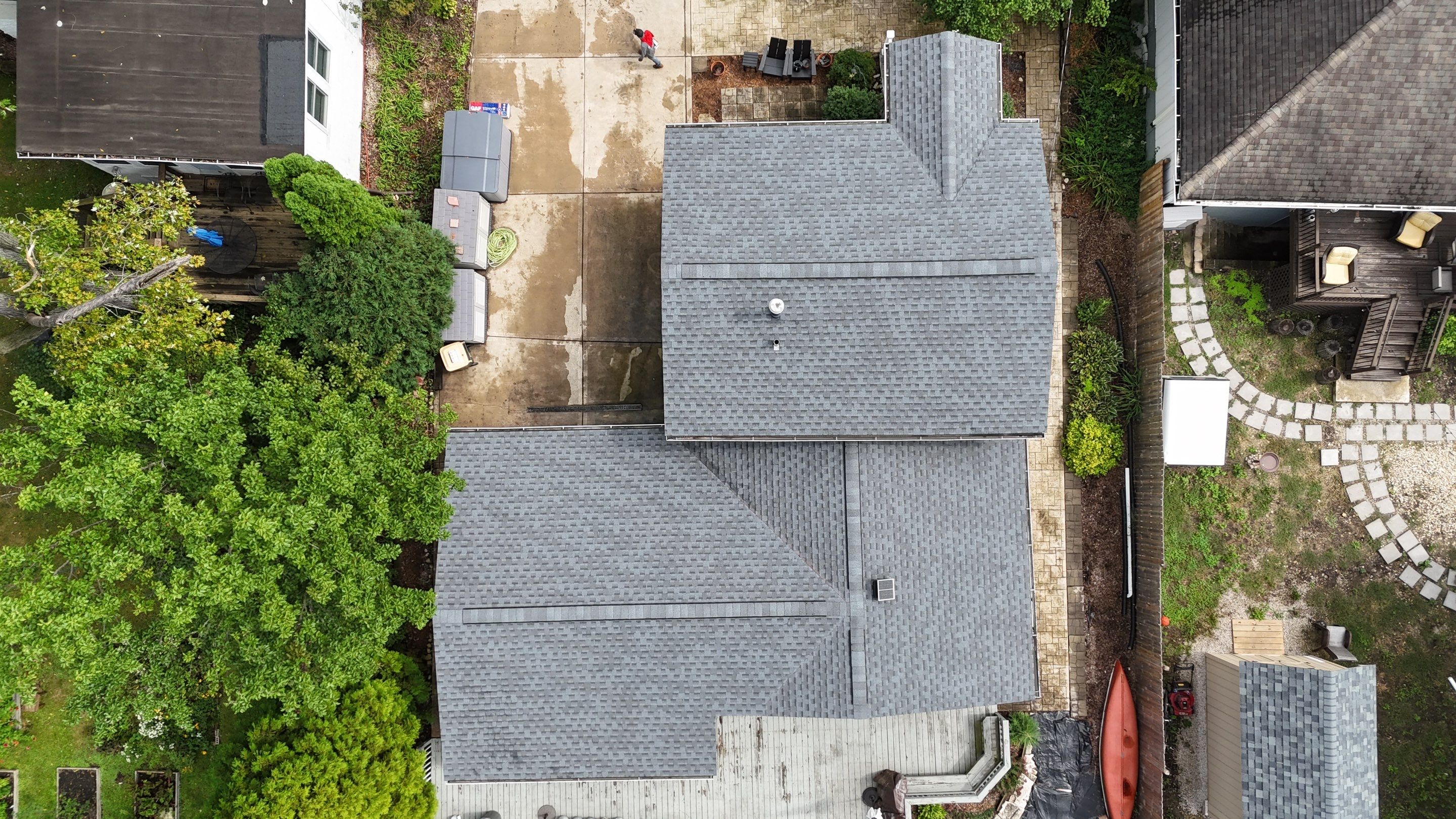 GAF Pewter Gray Roof Replacement in Warrenville, IL — photo 8