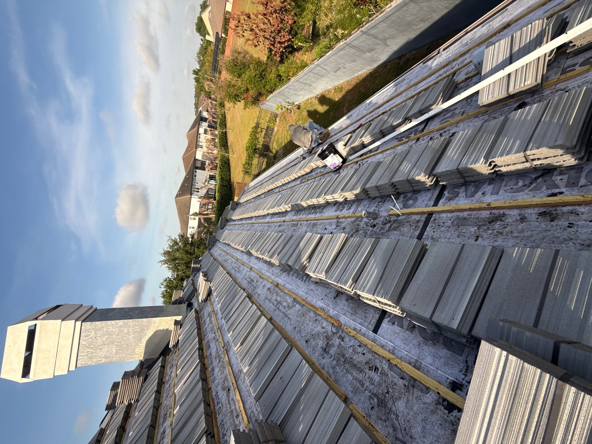Concrete Tile Roof Replacement Using Polystick TU Plus in Orlando by Fortified Roofing Solutions Corp.