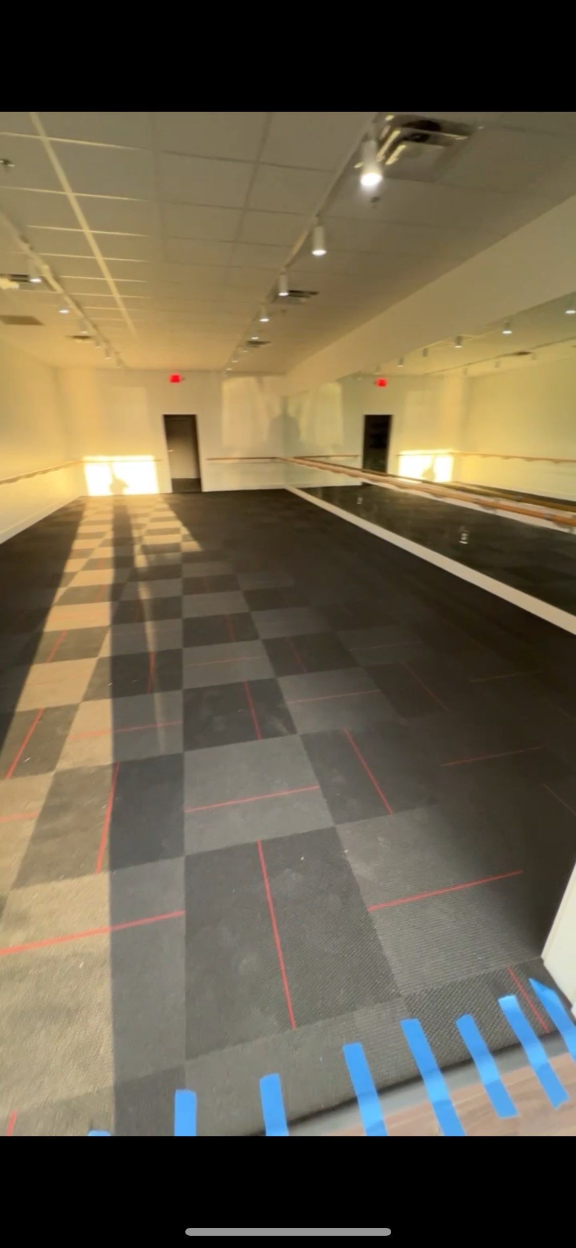 Commercial Remodel using Tile Flooring by Flip Ninja