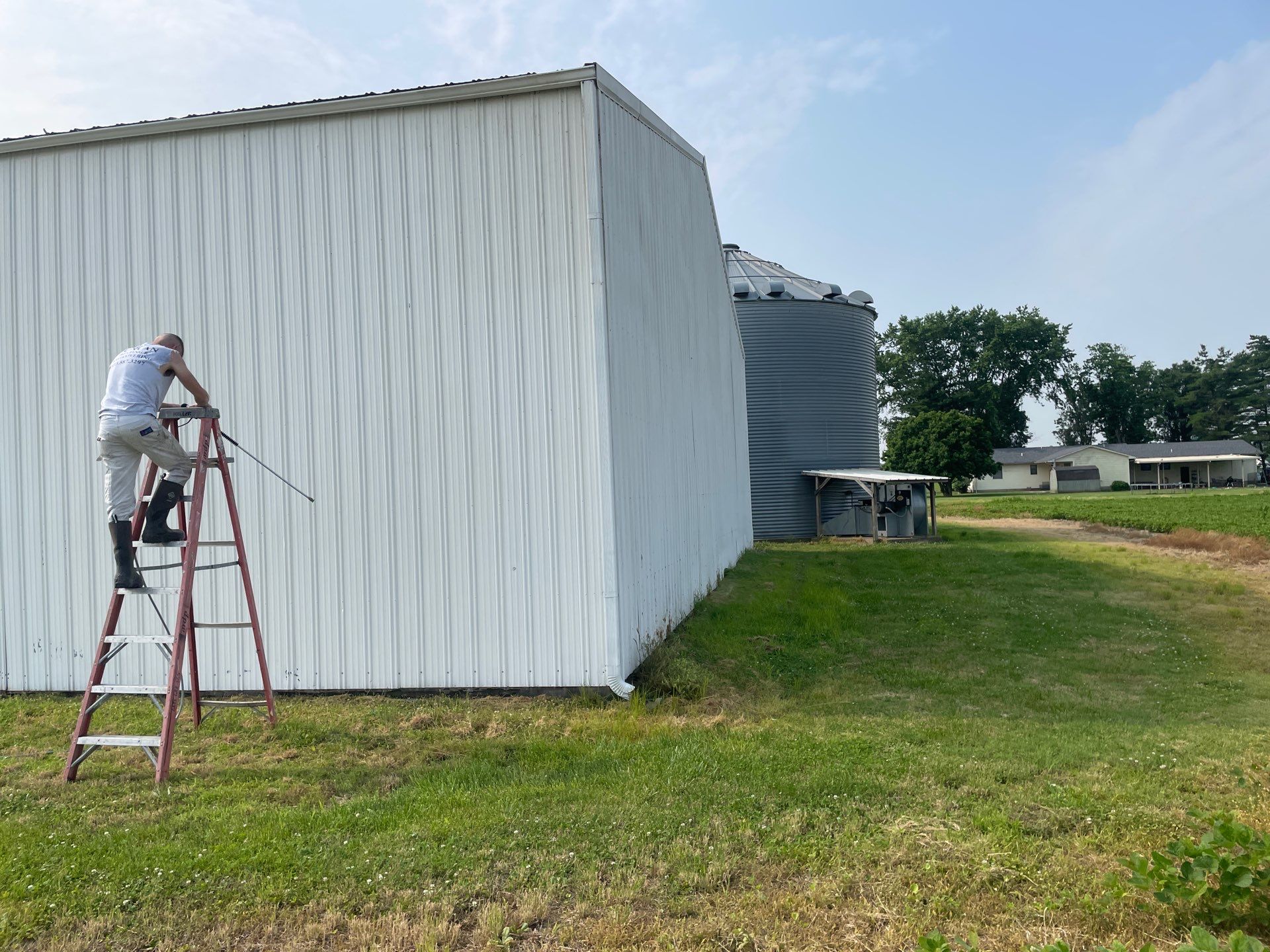 Outdoor Shed Project Near Chaffee by Duncan Painting And Wallcovering