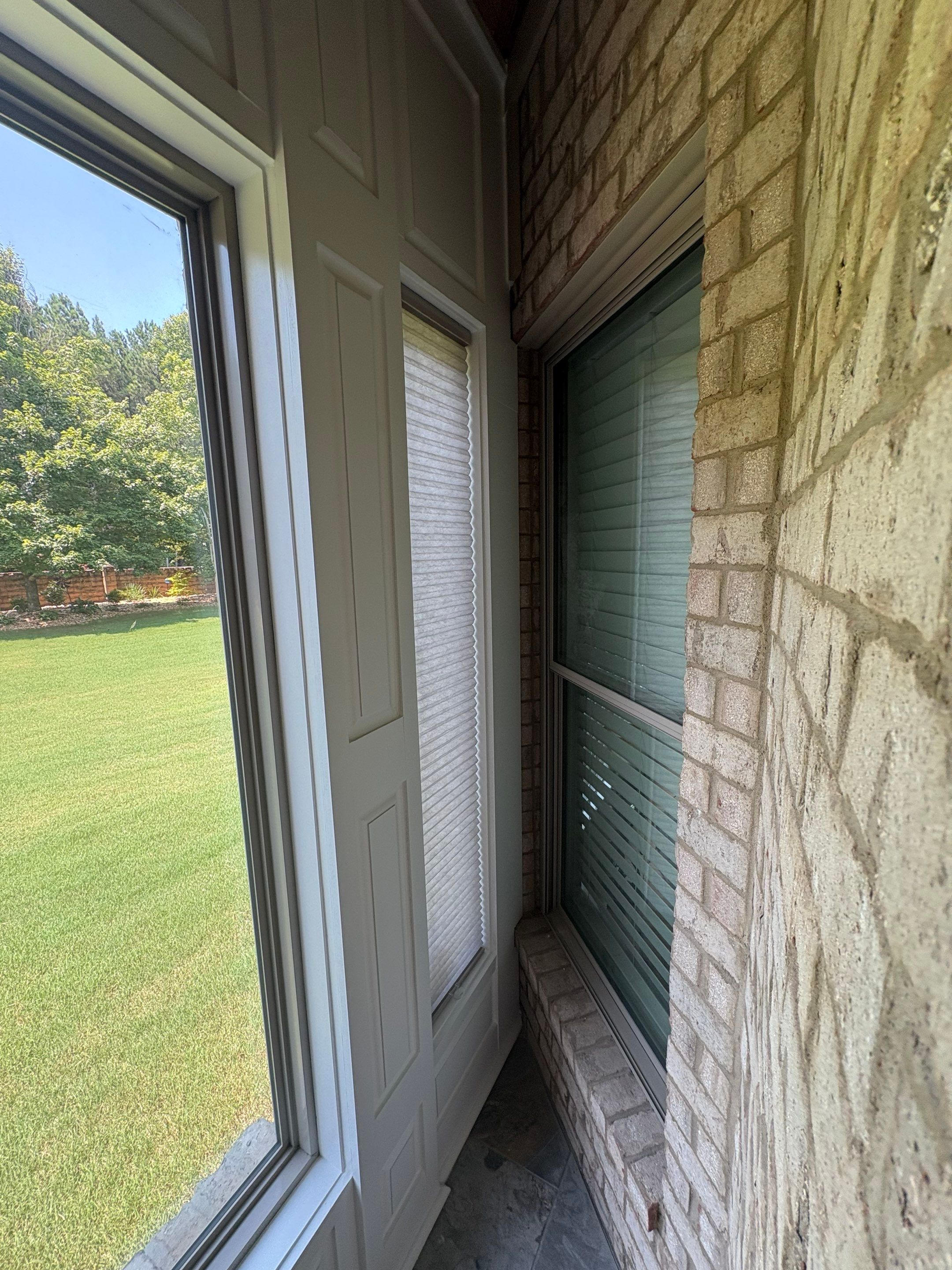 Sunroom Honeycomb Project in Huntsville by Blinds and Borders