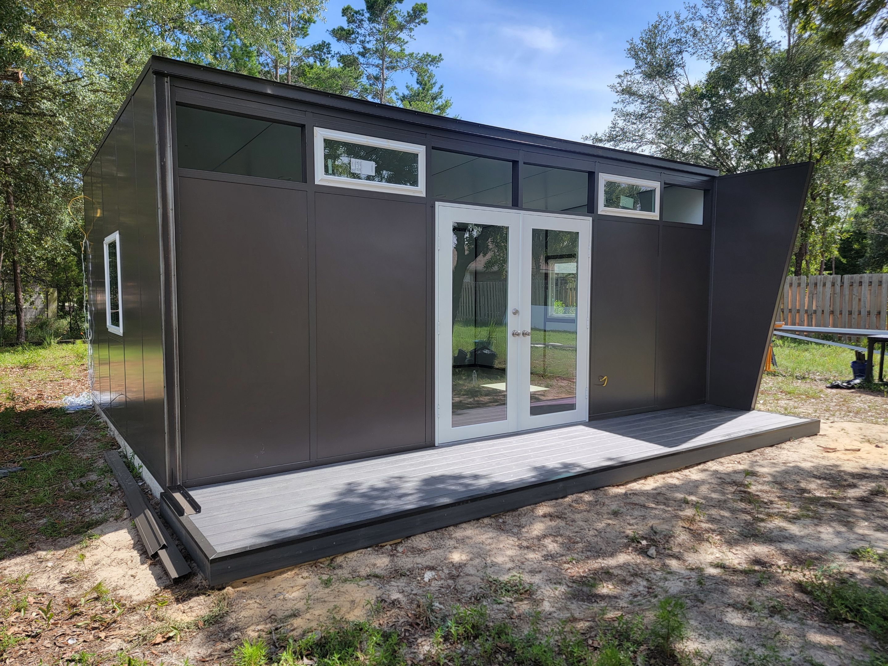 Modern Style Blockhouse in Navarre by Titan Sunrooms