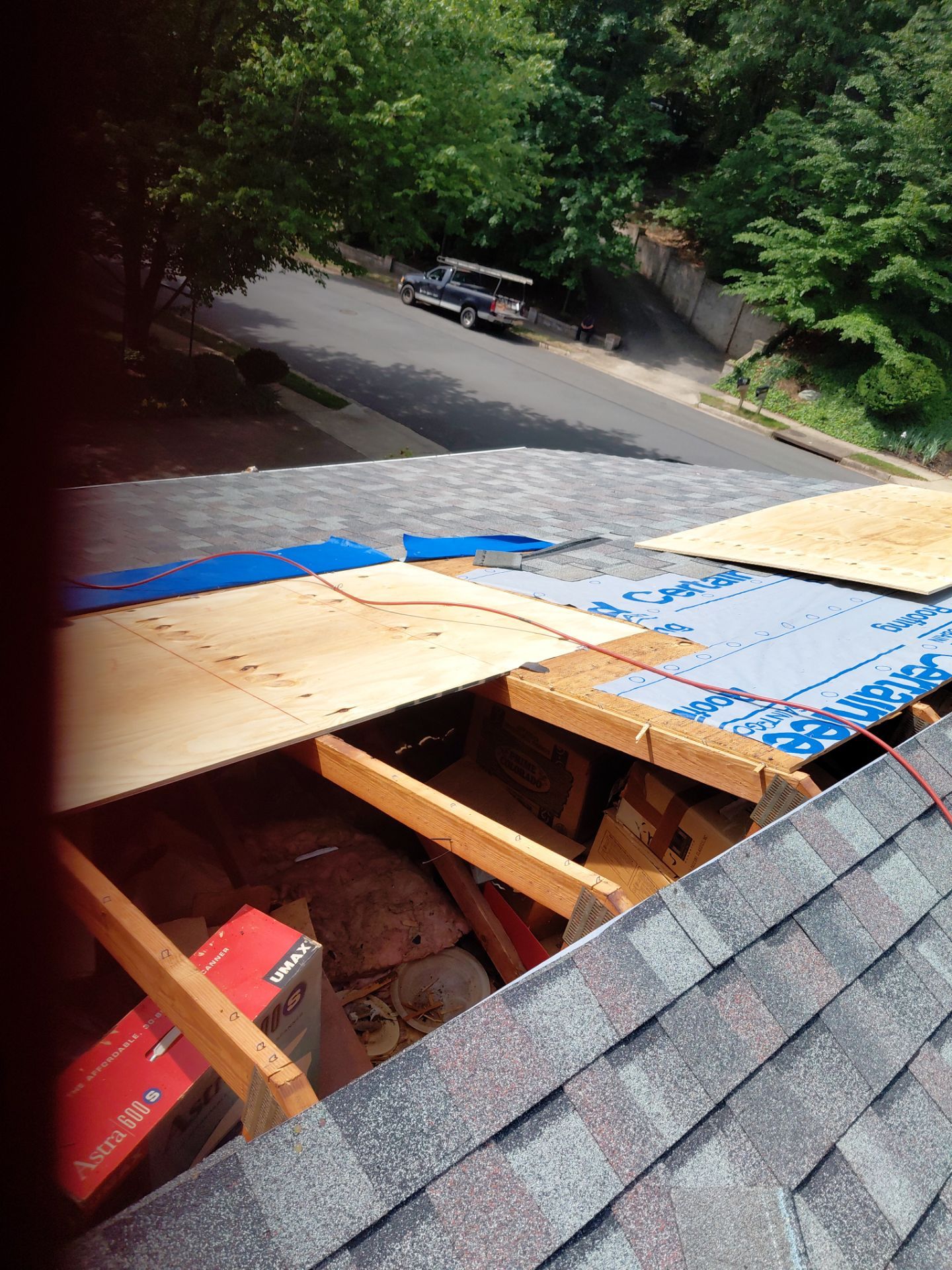 Montclair: Residential Roof Replacement with CertainTeed Landmark Pro in Max Def Colonial Slate by RM Banning, Inc.