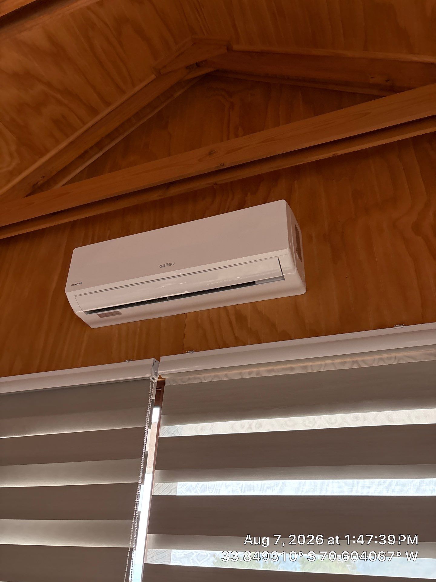 Fujitsu Mini-Split and Zebra Blind Installation in Paine by CompanyCam Sales Demo