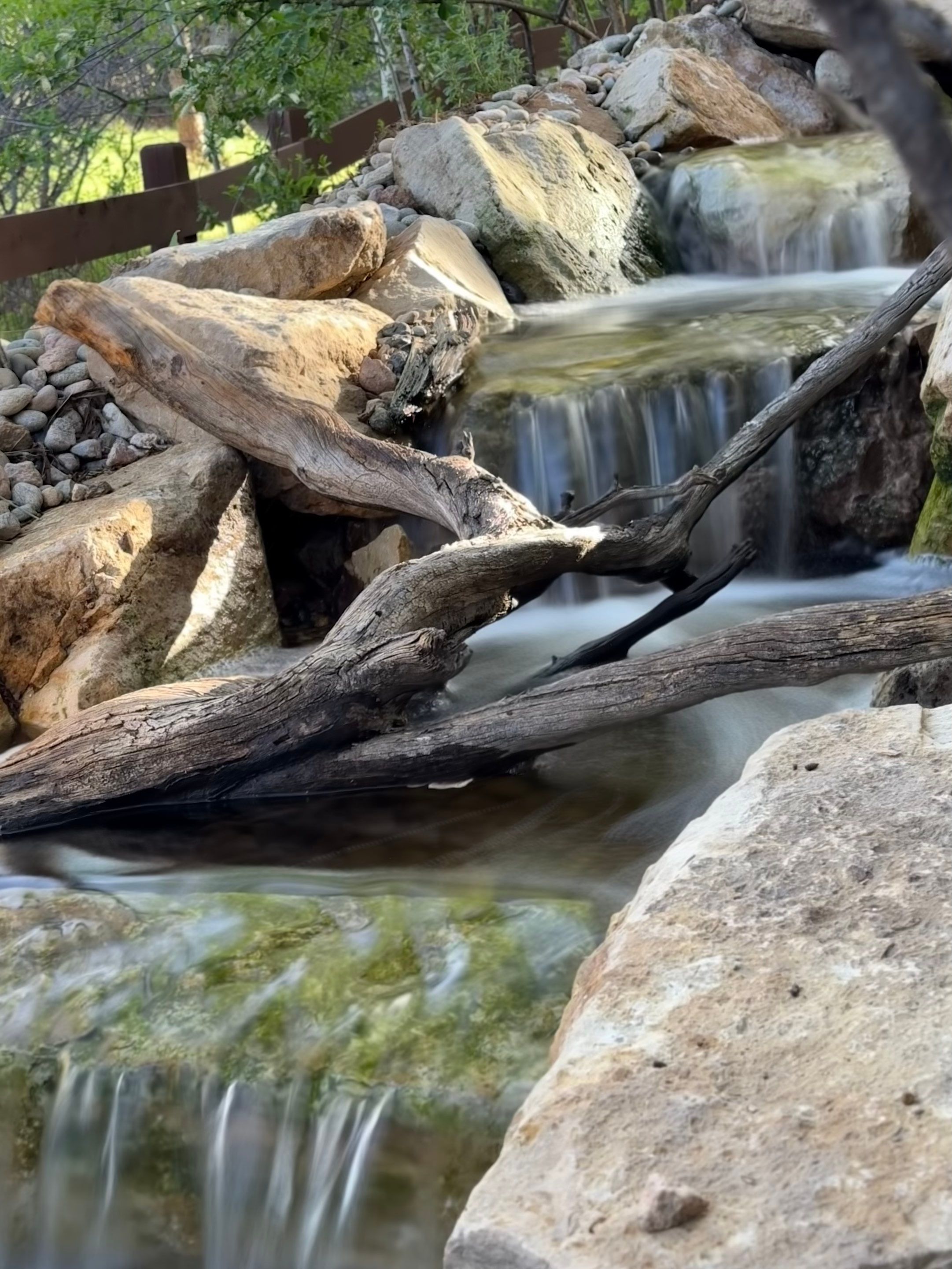 Pondless in Castle Pines by JRM landscape & design