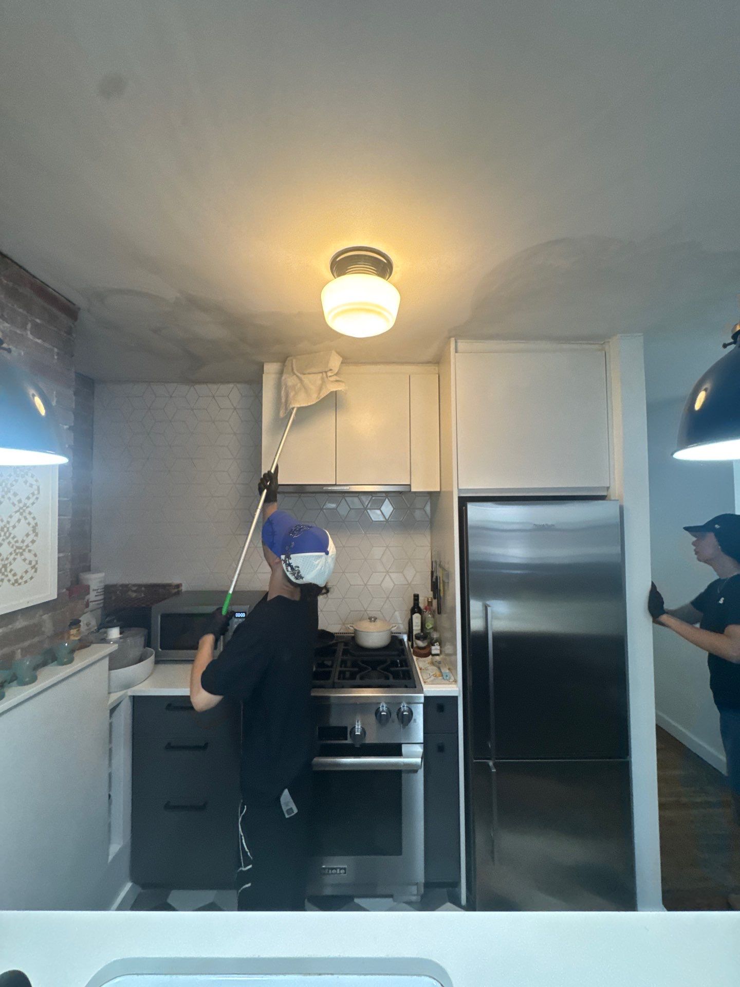 Fire Damage Restoration and Ceiling Repair in Brooklyn Apartment by Newhouse Restoration