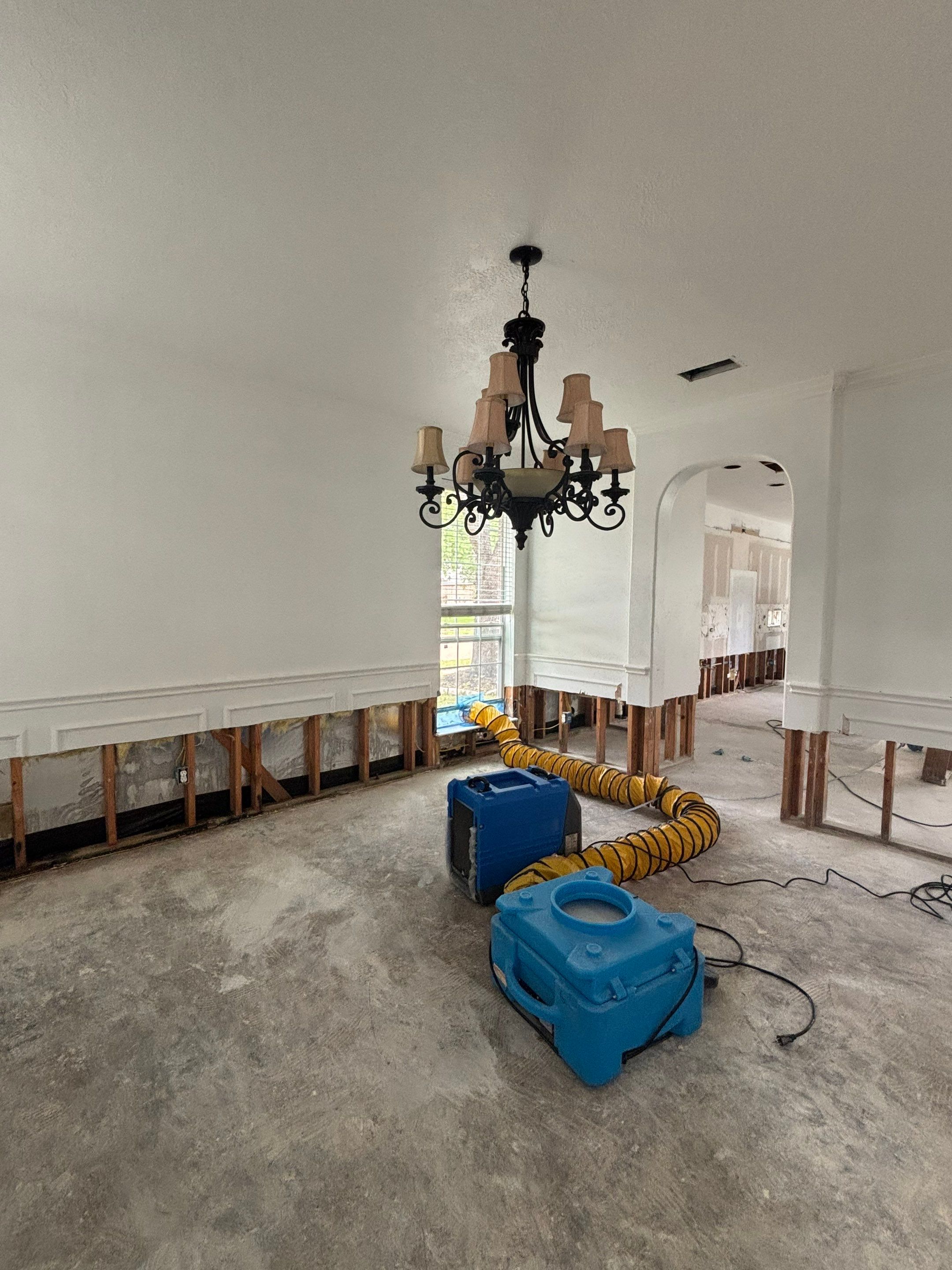 Mold Remediation Job in Cypress by Team Home Solutions
