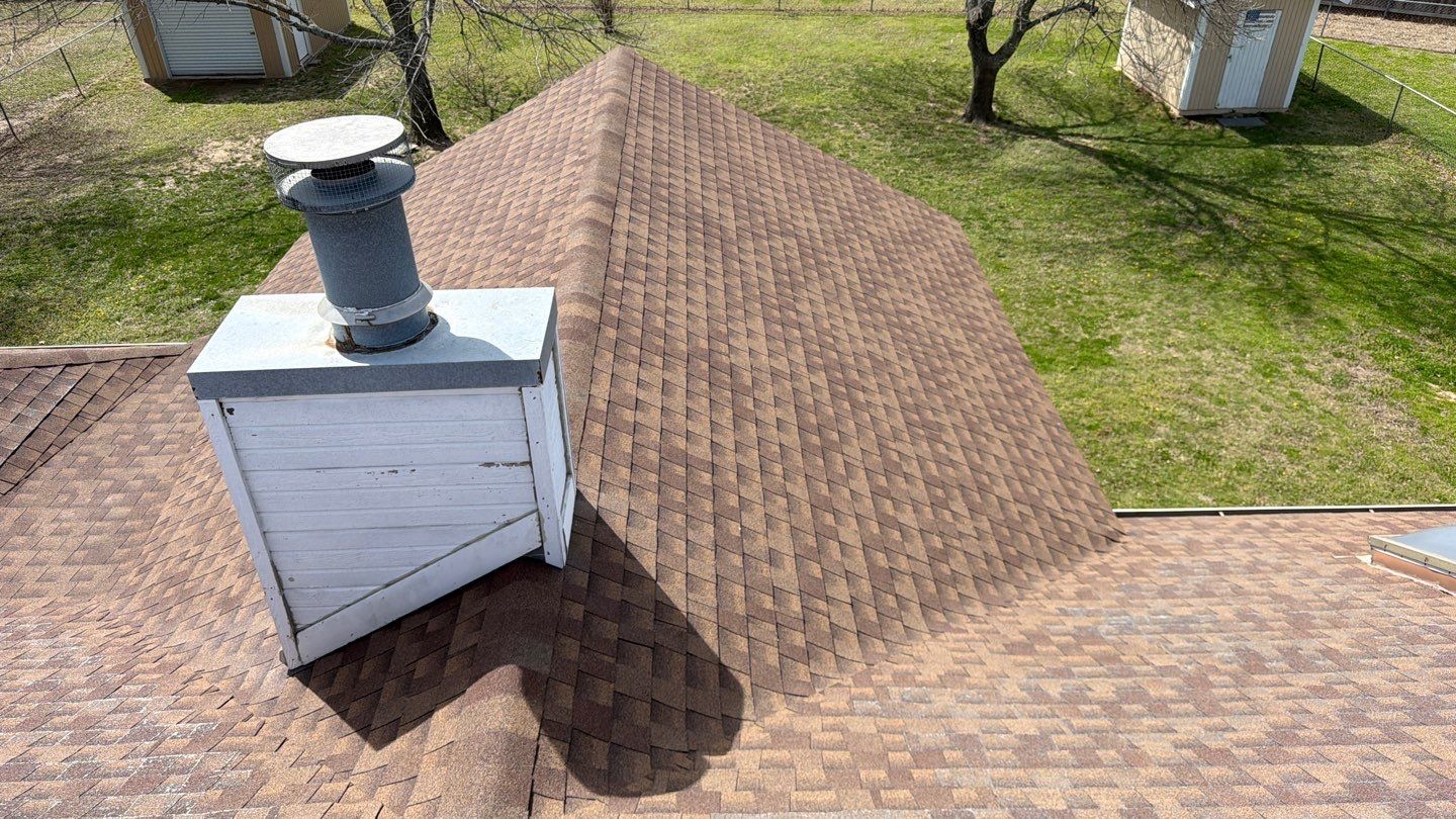 GAF Timberline Asphalt Shingle Roof Replacement in Sulphur, Oklahoma by BANA Roofing and Solar Supply