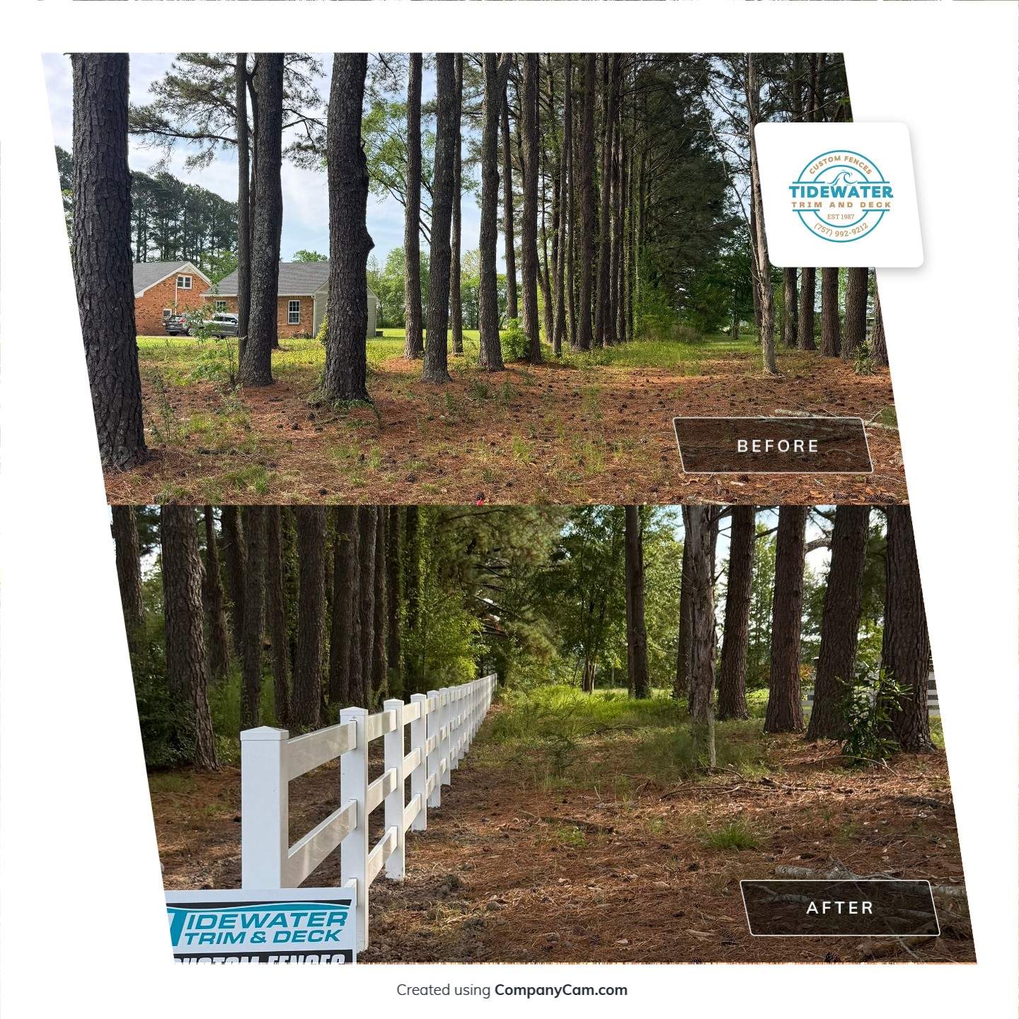 Distinctive Fencing for Distinctive Homes by Tidewater Trim & Deck