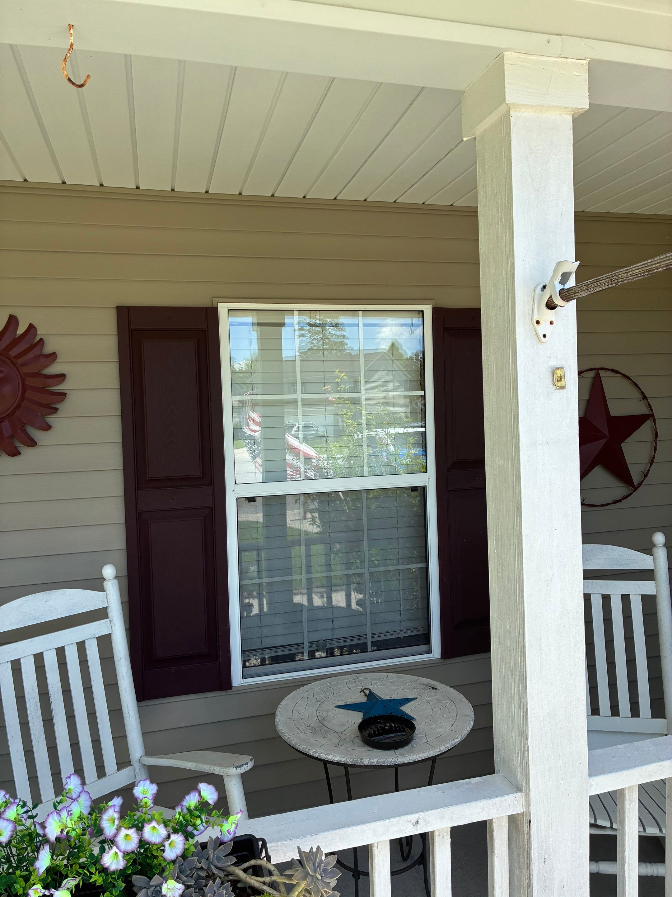 White Vinyl Window Replacement and Exterior Siding Refresh in Summerville by Top Tier Charleston