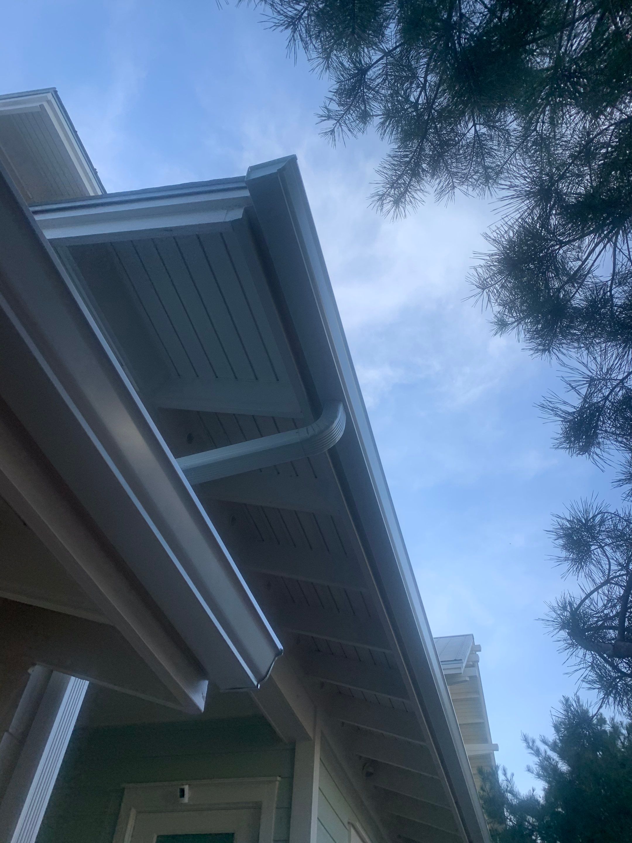 New Downspouts Installation in Rosemary Beach, FL by Gutter Professors