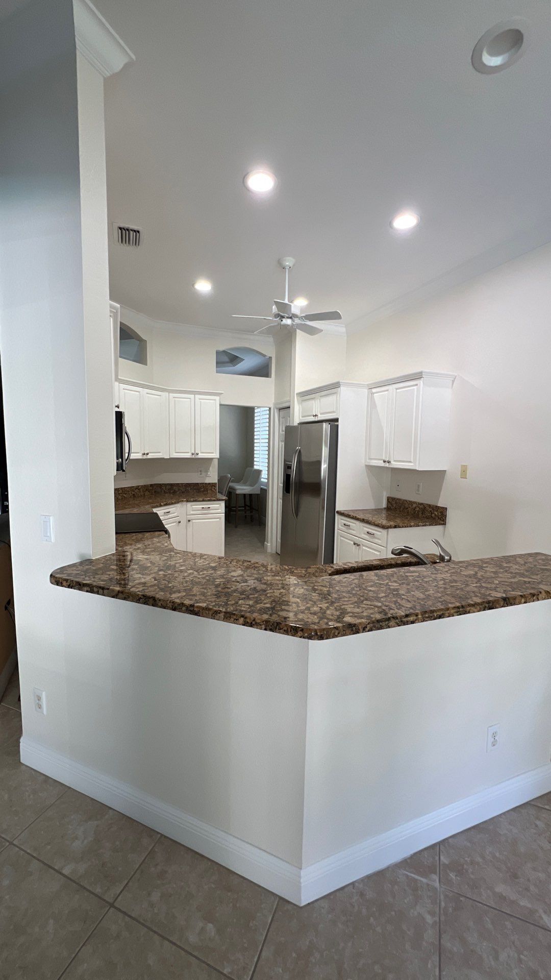 Kitchen Remodel with Honed Quartz Countertops by Give Freedom Homes