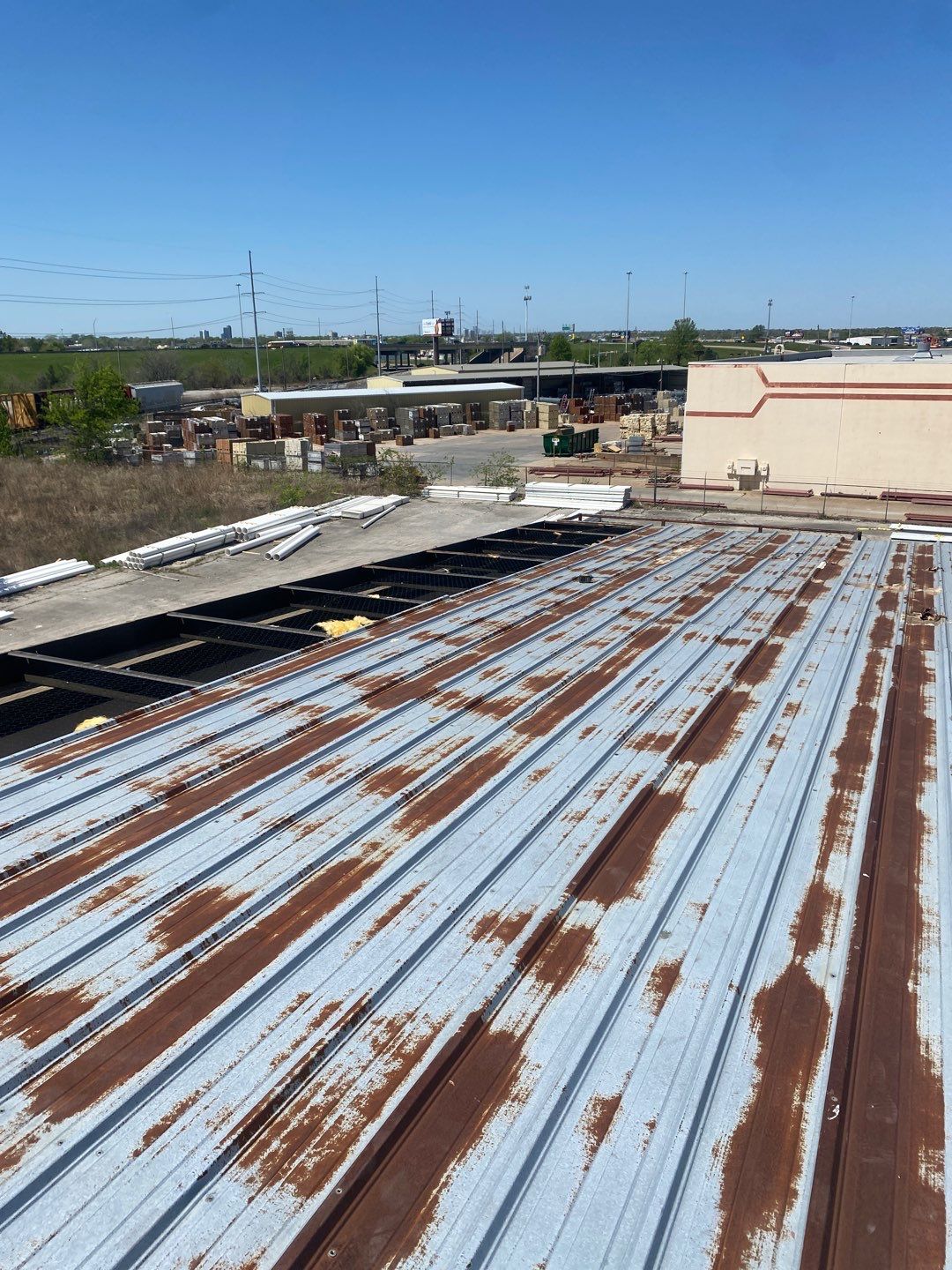 Metal Roof Project in Tulsa by Decor Roofing & Restoration