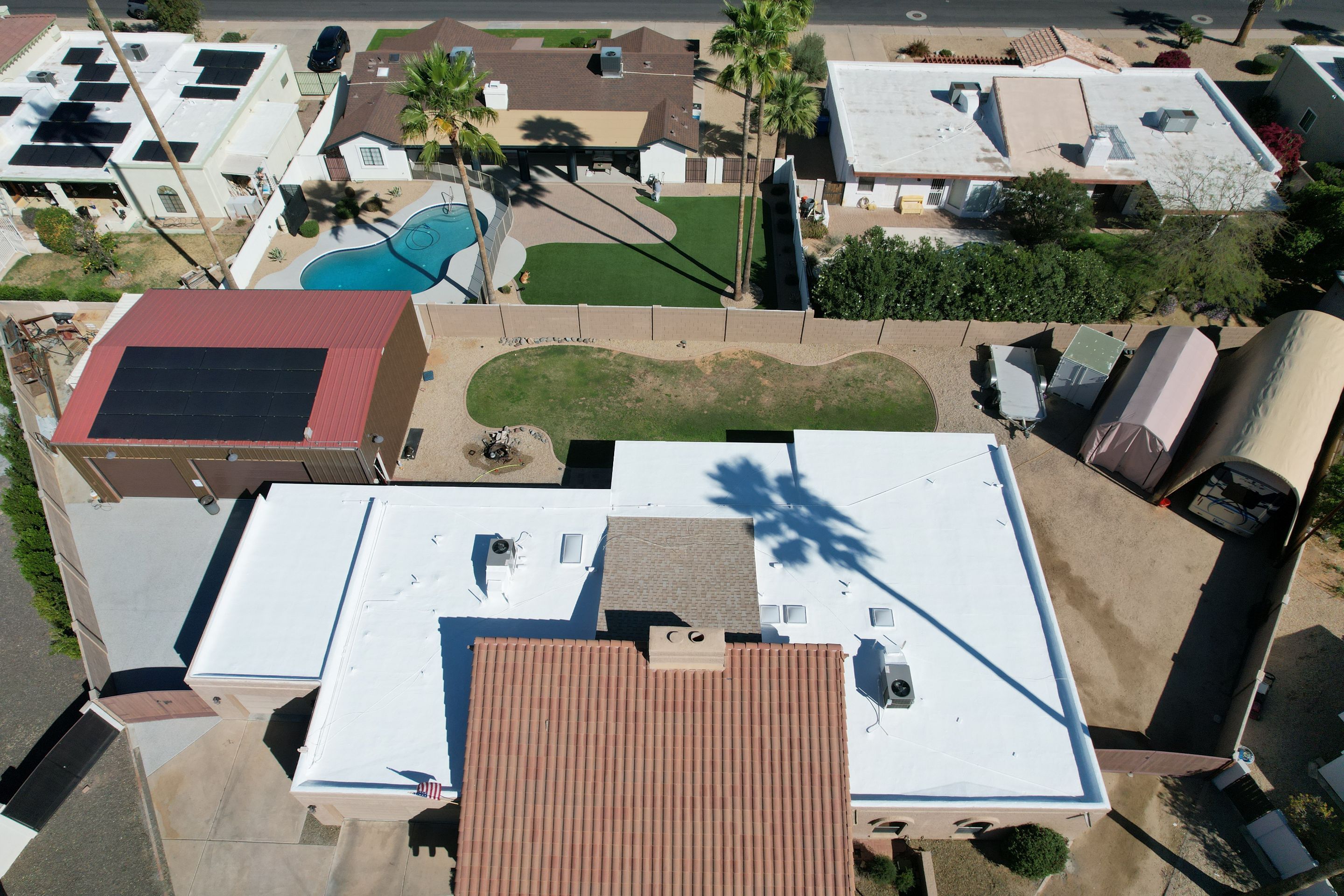 Project in Scottsdale, AZ by Showtime Roofing & Coatings LLC