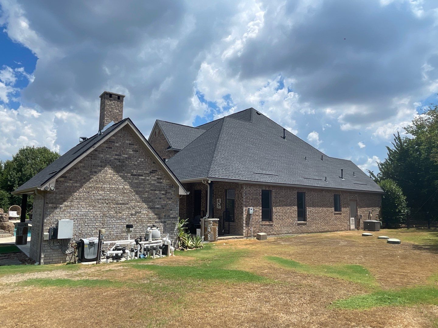 Beautiful Estate in Far North Texas - Storm Damage Re-Roofing by First United Roofing & Construction
