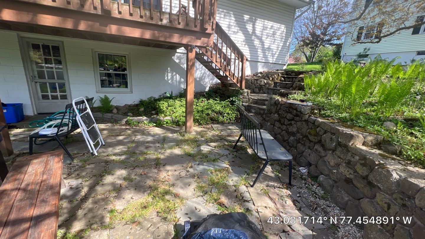 Majestic ashlar stamped concrete patio  by NG Masonry & Construction LLC