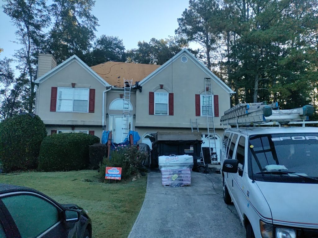 Residential Roofing Installation using Owens Corning by Inspector Roofing and Restoration