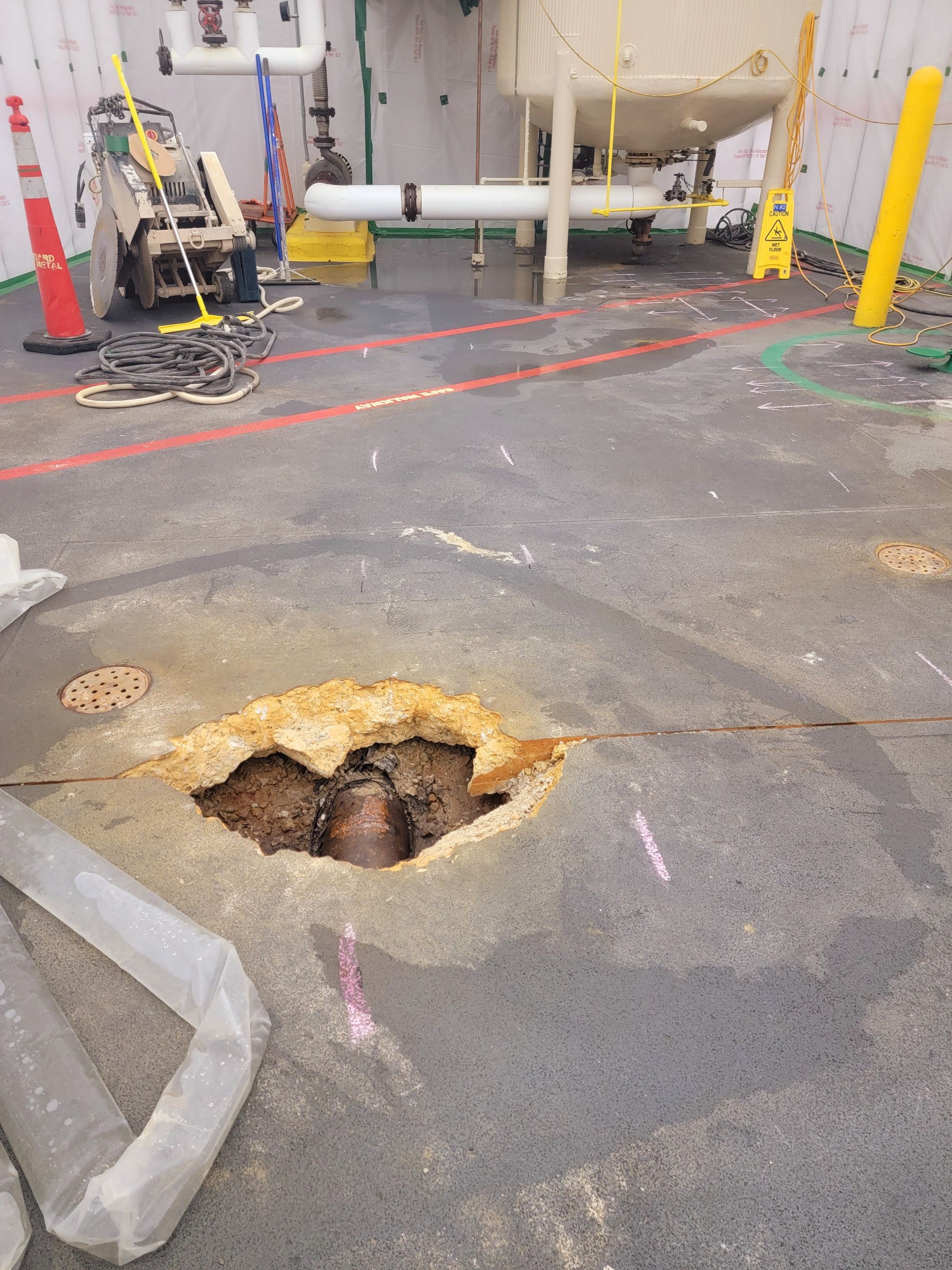 Scan Slab for Water Line, Electrical, Rebar by Alsip Locating Service, LLC