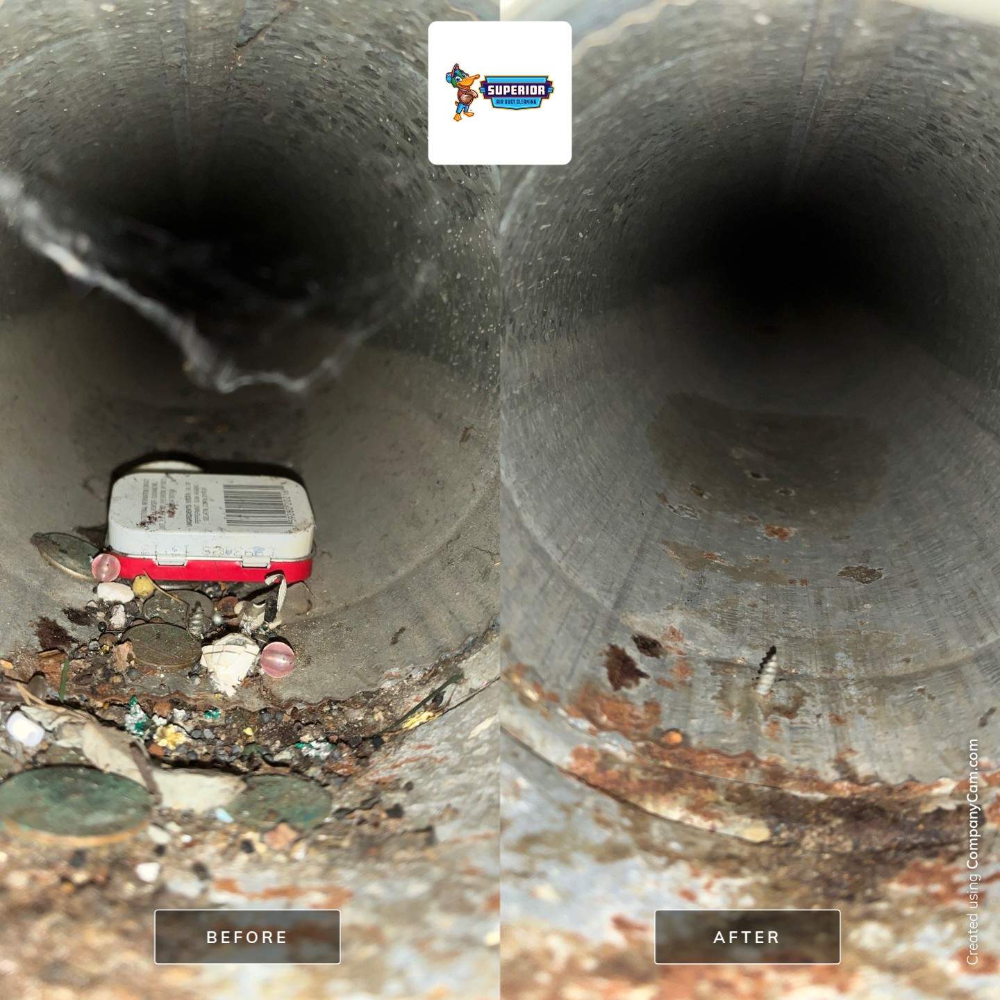 Air Duct Cleaning With a Vacuum Truck in Cranberry Twp, PA by Superior Air Duct Cleaning