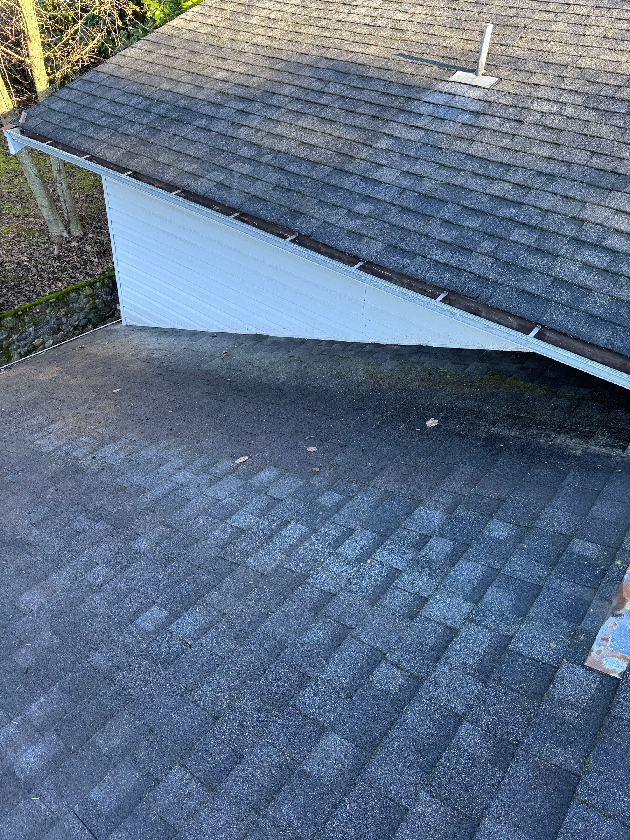 Roof cleaning by YVR Construction Group
