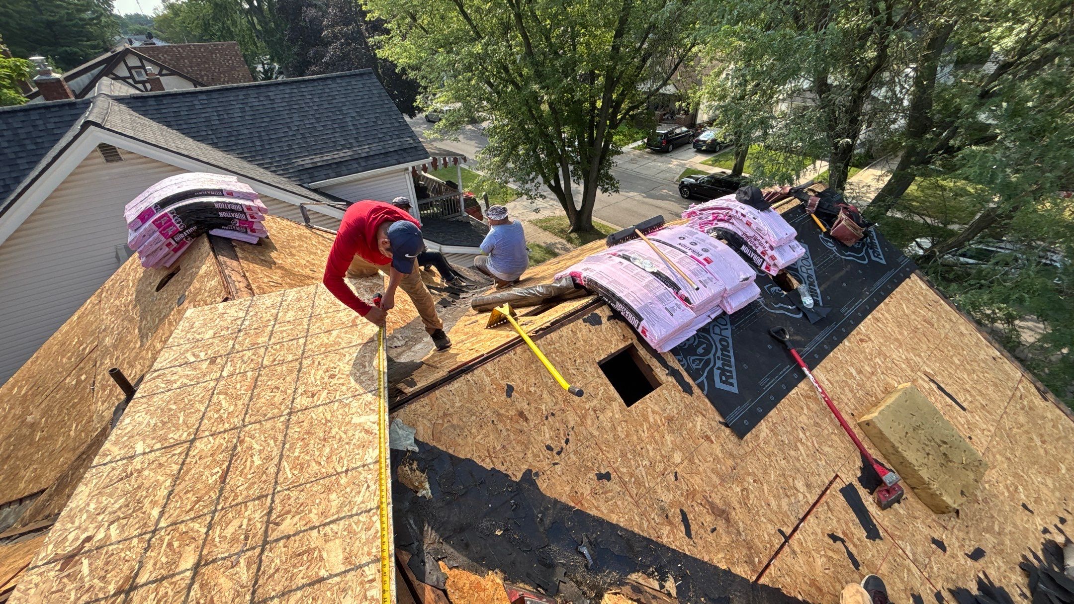 Roof Replacement using Owens Corning Driftwood by 180 Contractors