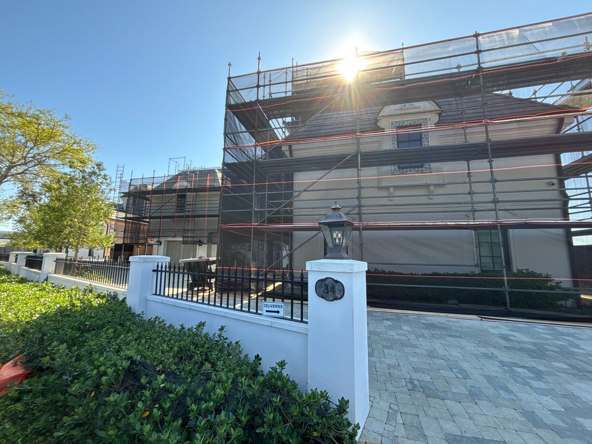 Gutter Installation using Half Round Seamless Gutters in Tampa FL by Gutter Professors