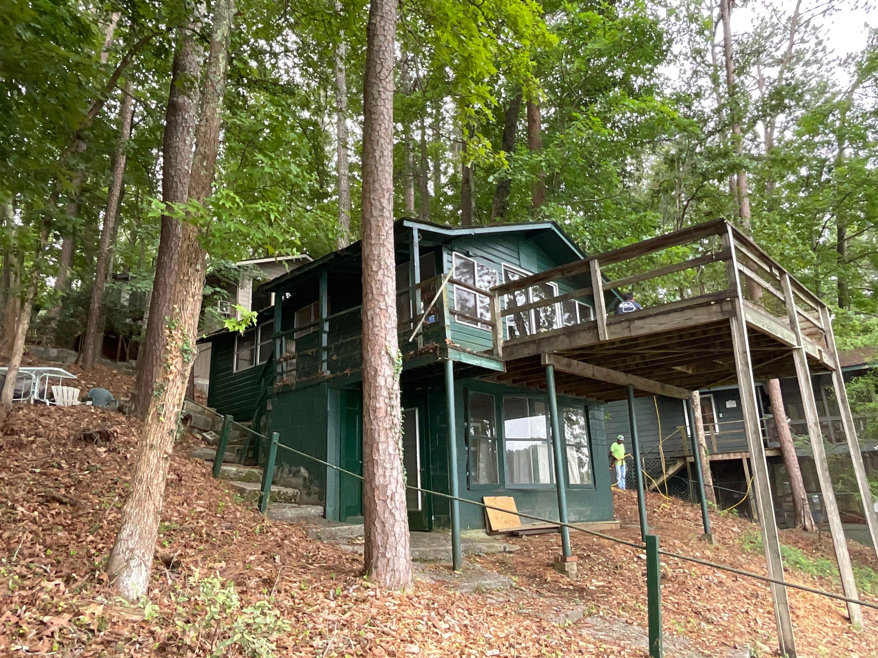 Lakefront Room Addition and Custom Deck Build in Acworth by Swift Home Renovations 