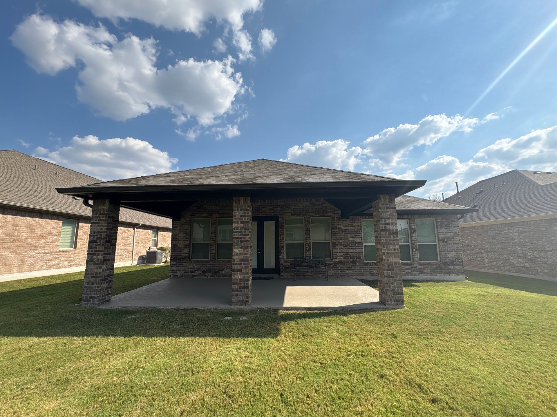 Full Roof Replacement with Solar Reinstall – Duration Driftwood | Round Rock, TX by Kstylez Roofing & Construction