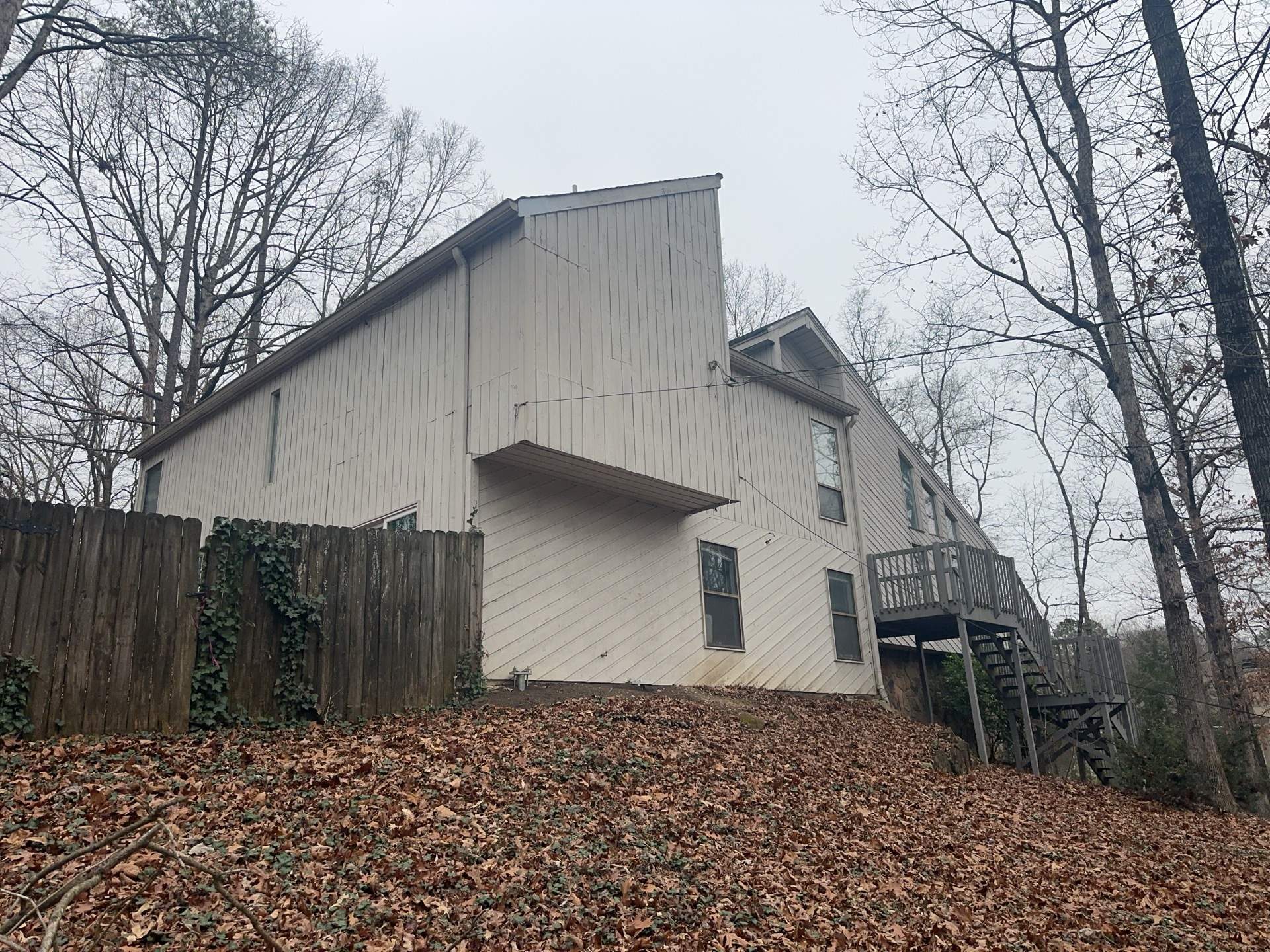 Siding, Fascia, Soffit, Rotten Wood, and Door Replacement on Marietta, GA Home by Nelson Exteriors