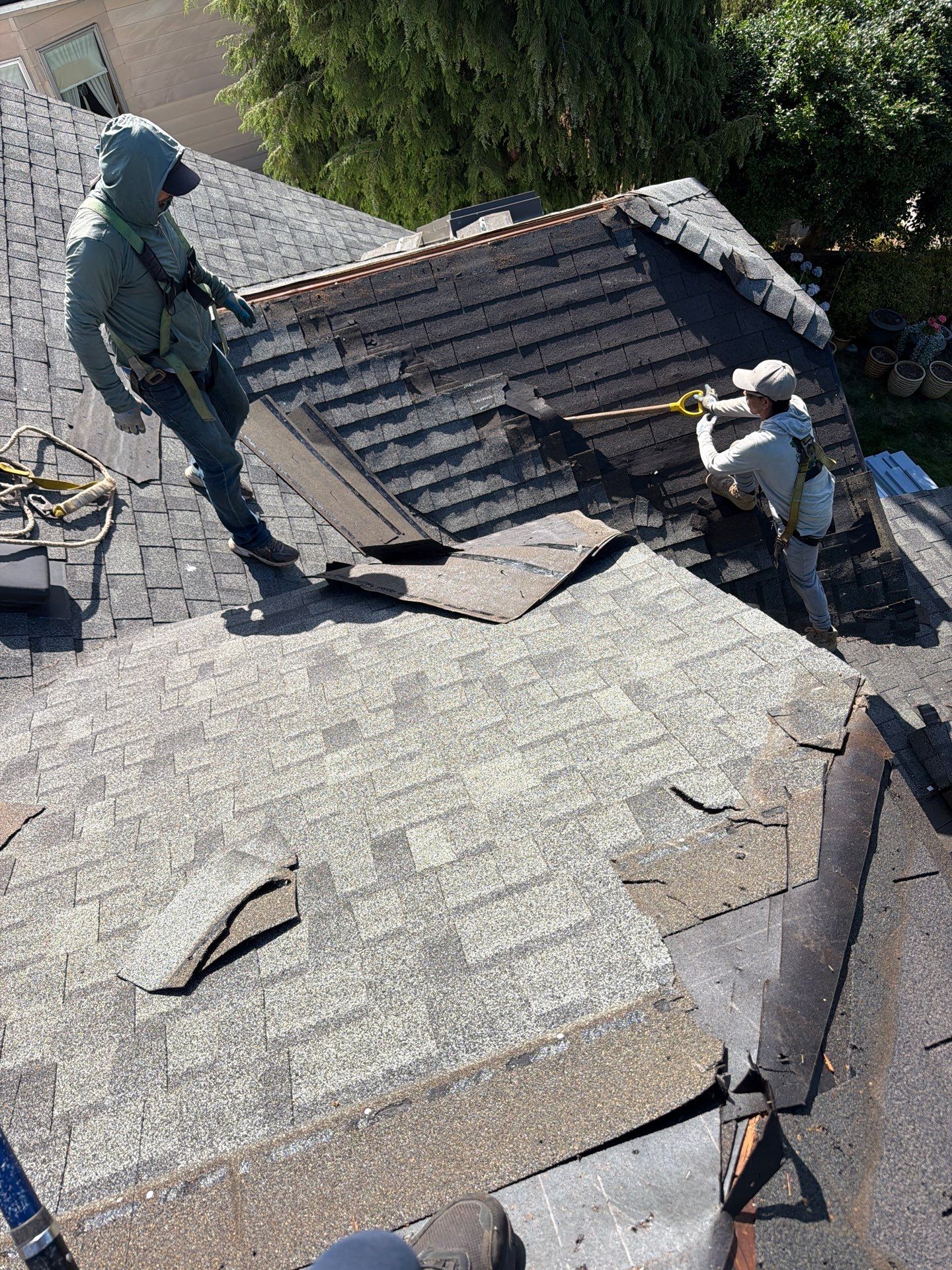 Residential Roofing Installation using GAF HDZ Shingles by Roofing Formula LLC