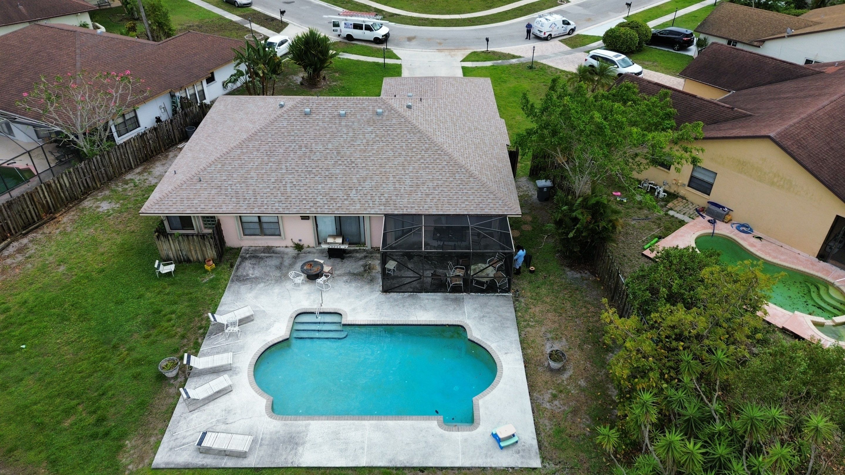 Shingle Roof in Boca Fontana by Hercules Roofing
