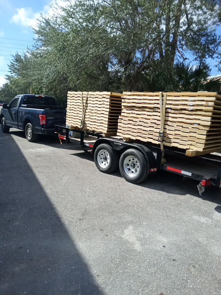 Wood Fence Installation using Horizontal Shadowbox Wood Privacy Fence by Asap fence and gates, LLC