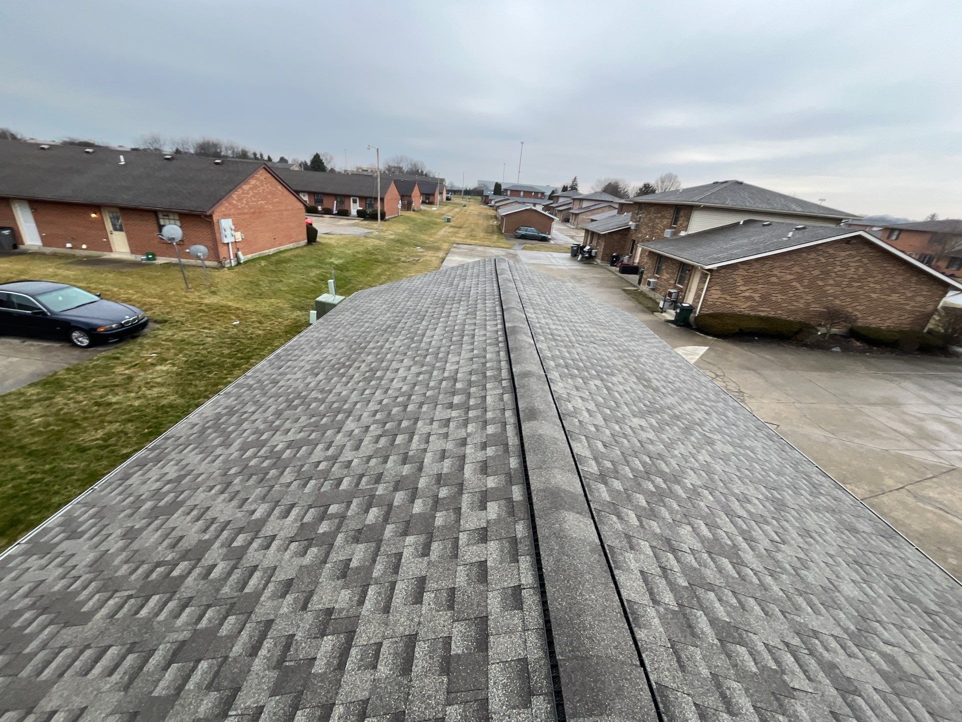 Residential Roofing Installation using GAF Timberline HDZ Weathered Wood by Nitro Roofing and Construction
