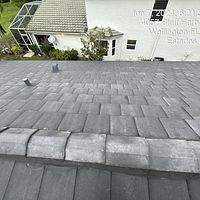 Saxony 900 Slate Dark Charcoal Blend  by Total Roofing System The Metal Roof Experts