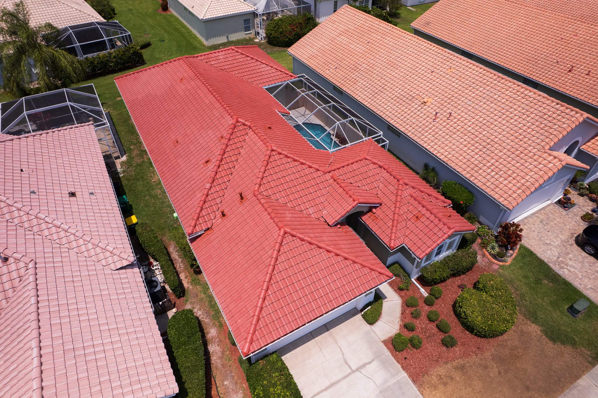 Tile Roof Replacement and Kona Red Range Installation in Melbourne by Wiedmann Construction & Roofing