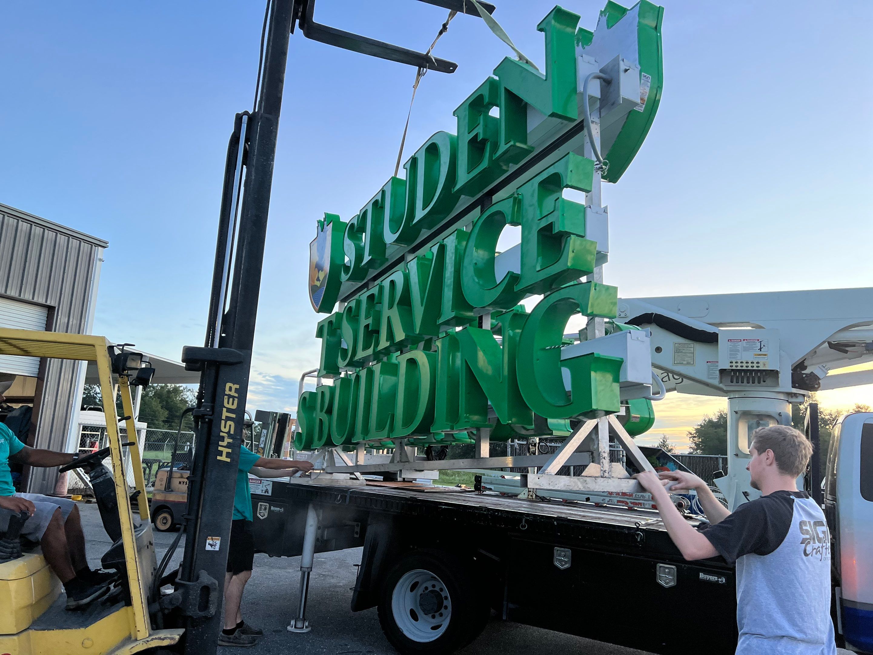 LSSC Leesburg Channel Letters for Student Service Center by SignCrafters