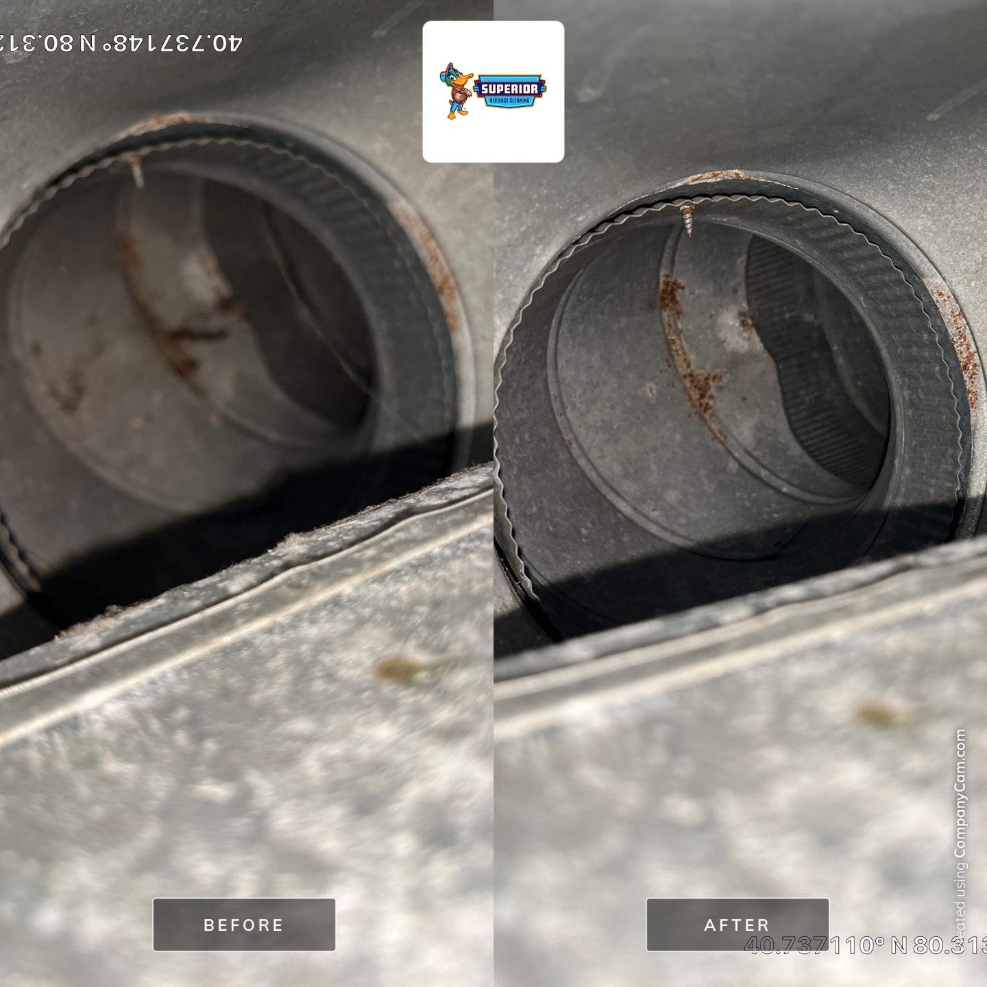 Air Duct Cleaning With a Vacuum Truck in New Brighton, PA by Superior Air Duct Cleaning