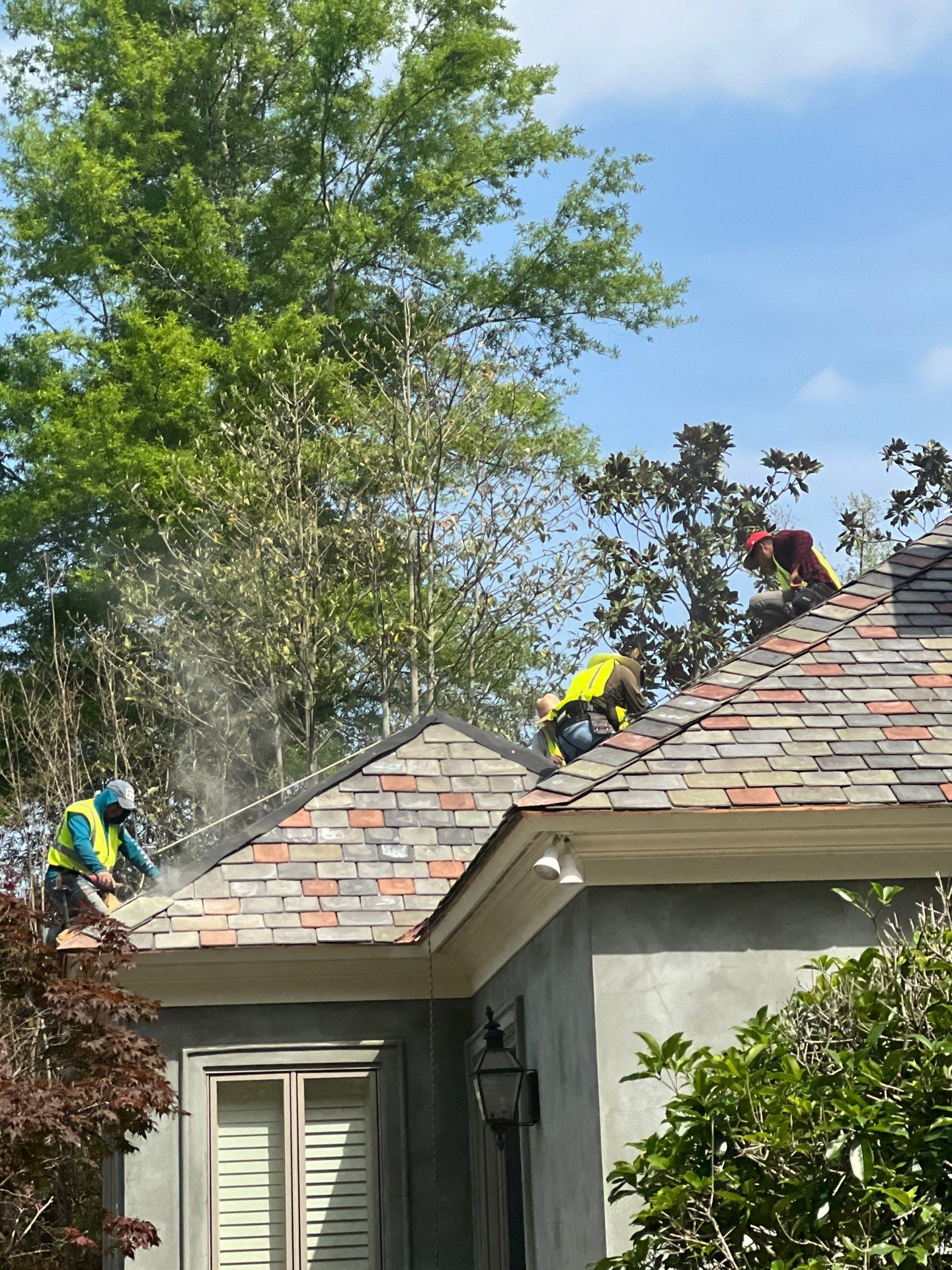 Residential Slate Tile Roof Installation | Ridgeland, MS by Watkins Construction & Roofing