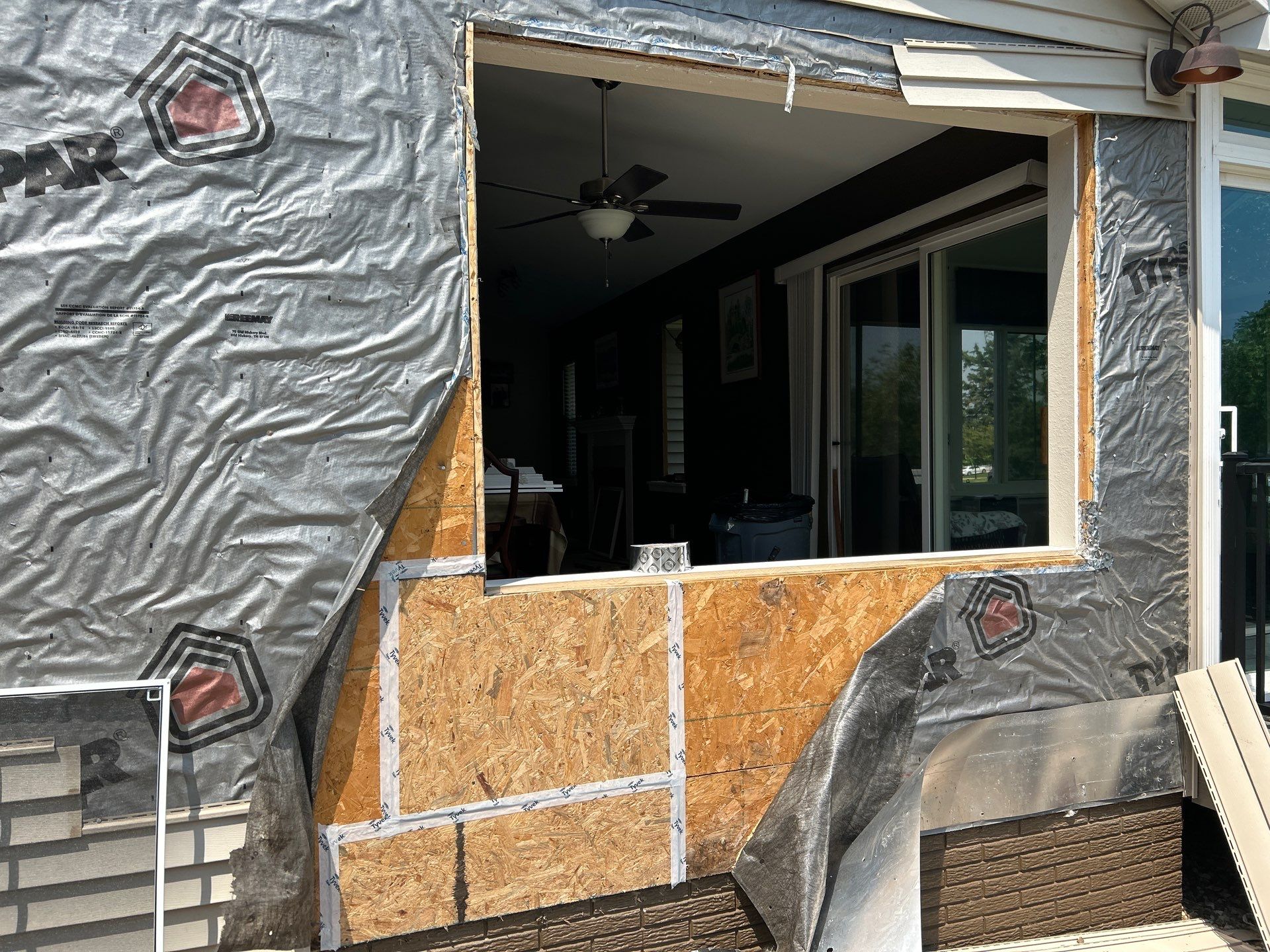 Door and window replacement by United Windows and Siding LLC