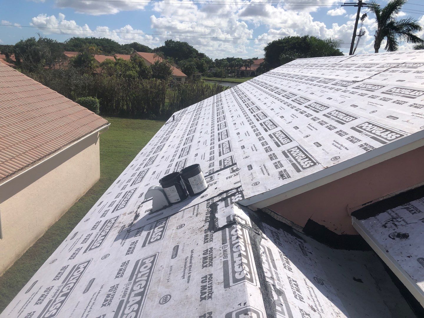 Residential Roofing Installation using Eagle Roofing Tile by BLUES BROTHERS ROOFING