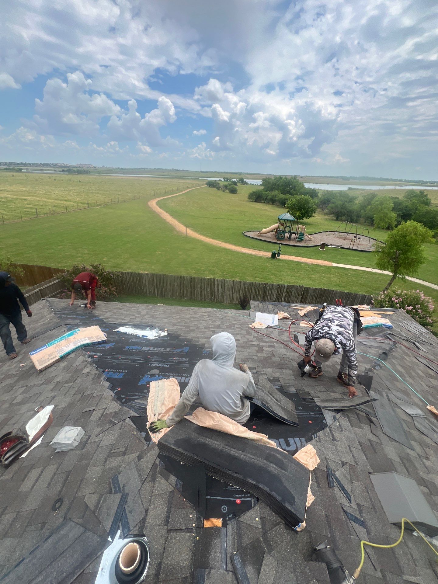 Project in San Marcos by Rhino Roofing and General Contracting, LLC