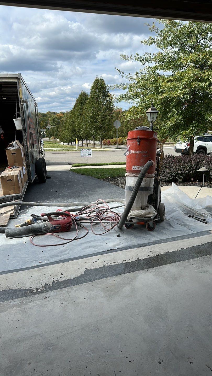 Garage Project in Pittsburgh by Floors in a Day, Inc