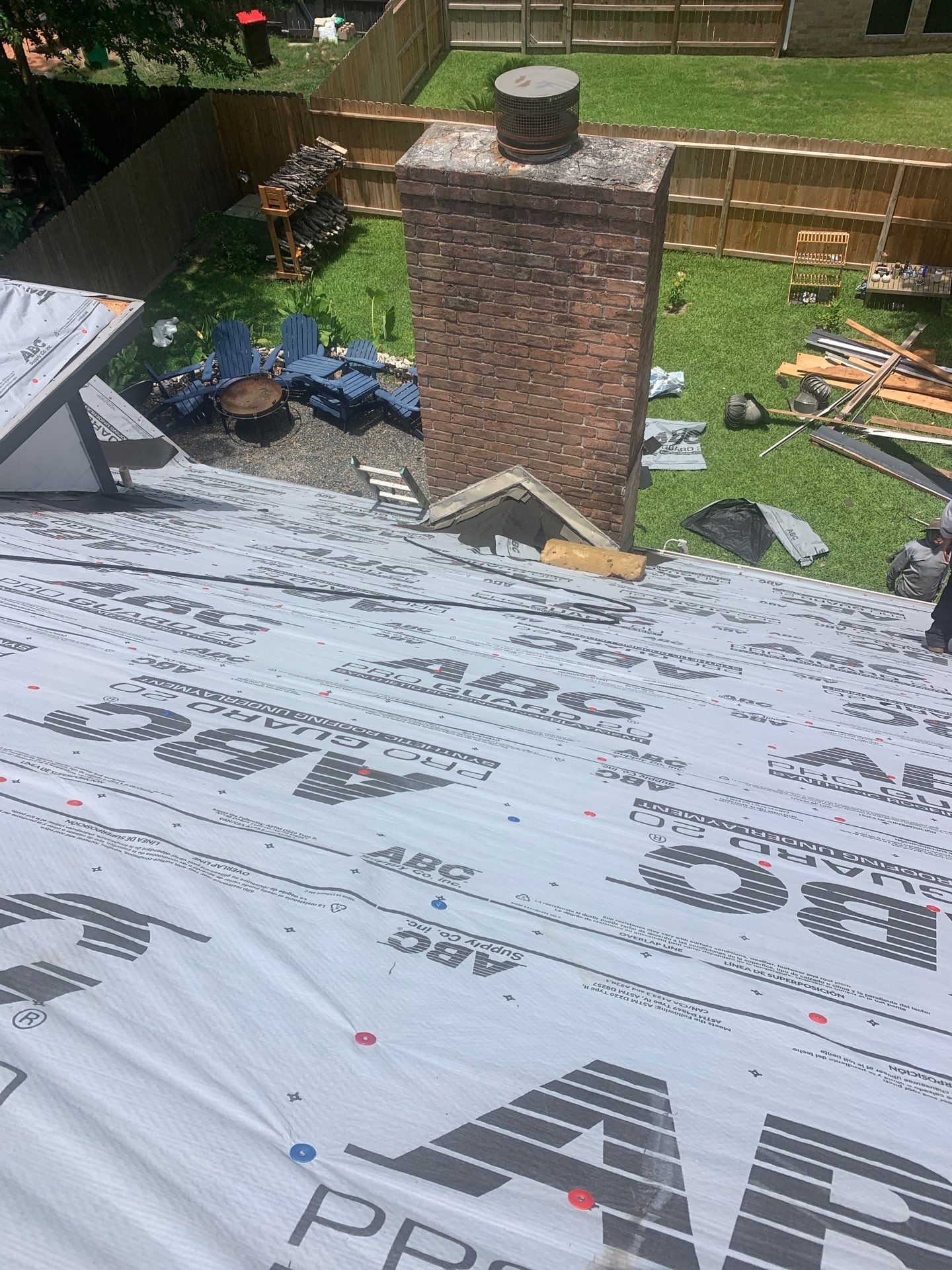 Project in Houston by OTNT ROOFING