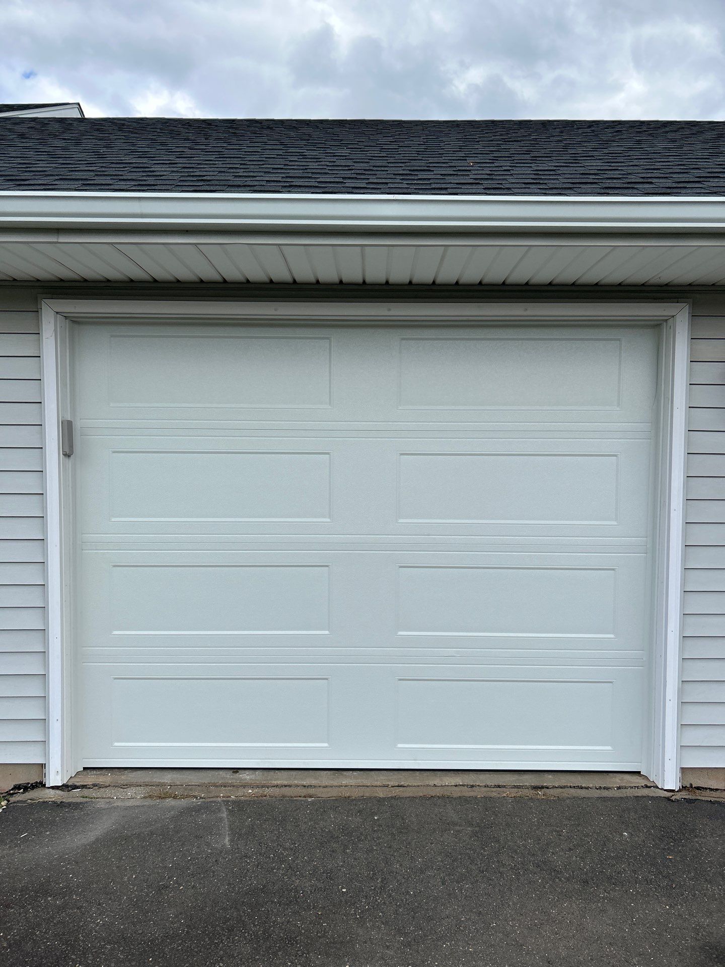 Garage Door Replacement & Exterior Refresh by DiGiorgi Roofing and Siding Inc