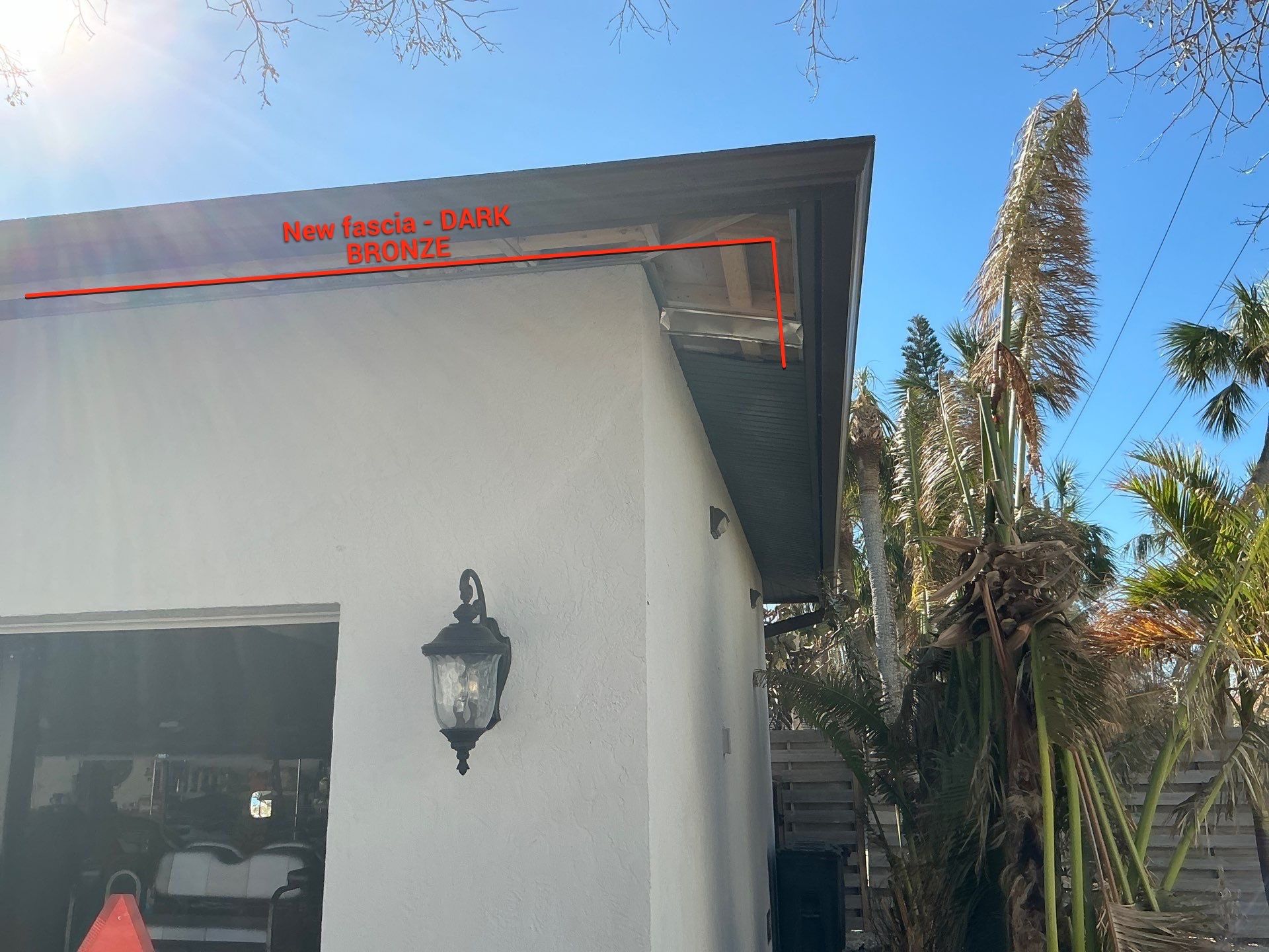 Soffit and Fascia Installation in Siesta Key FL by Gutter Professors