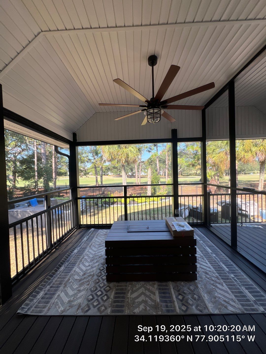 Back Porch Addition in Beau Rivage by RGR Construction and Roofing, LLC