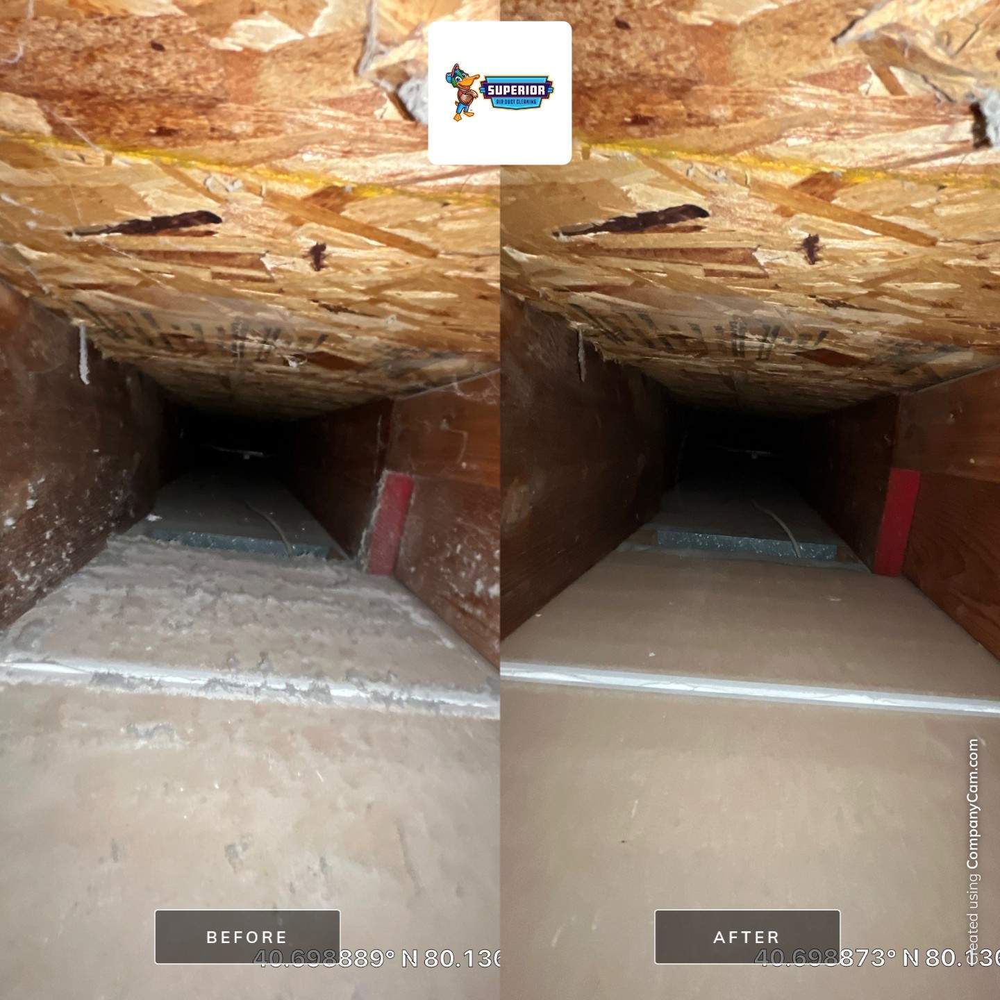 Air Duct Cleaning With a Vacuum Truck in Cranberry Township, PA by Superior Air Duct Cleaning