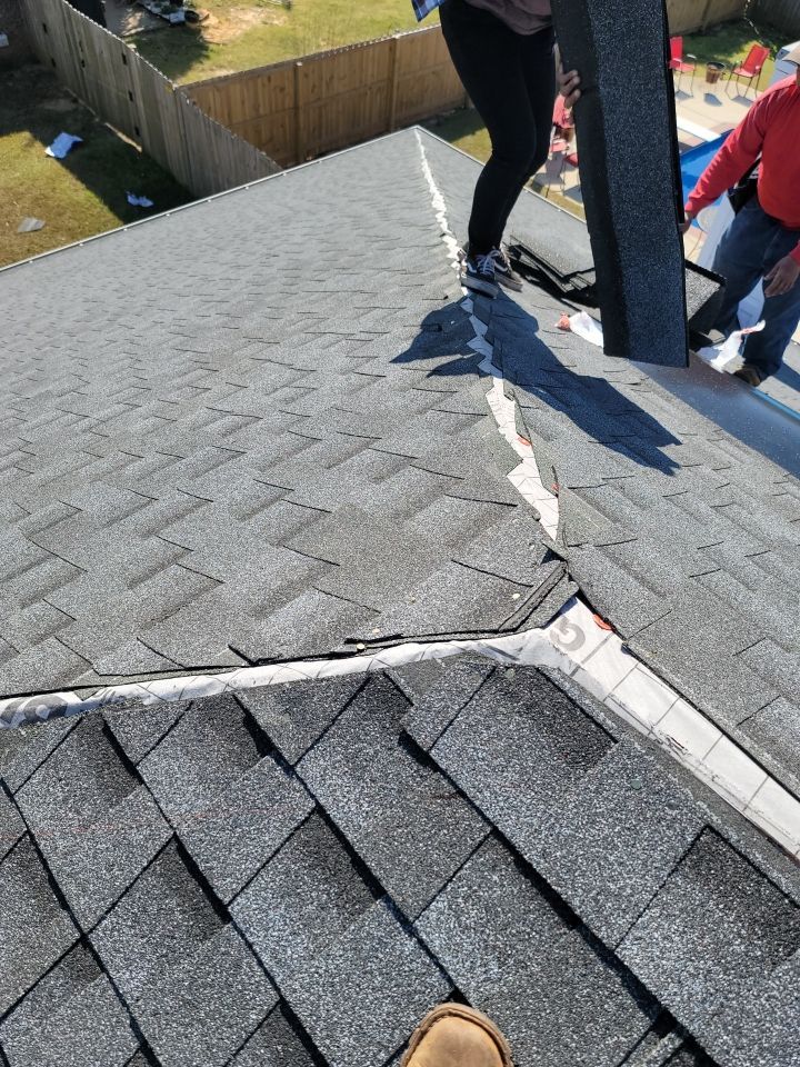 Residential Roofing Installation using Roof Replacement by American Roofing & Construction LLC