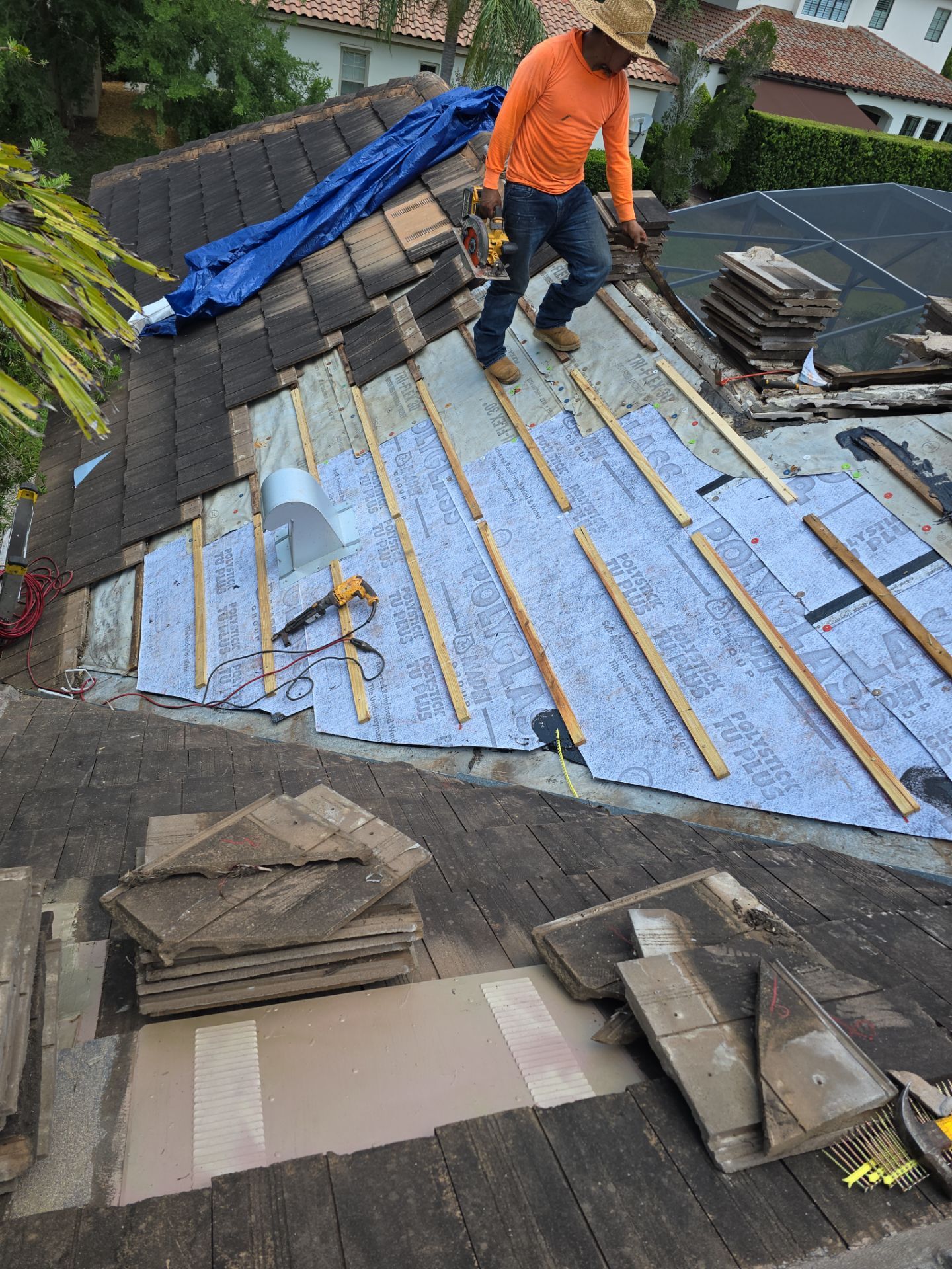Project in Winter Park by Fortified Roofing Solutions Corp.